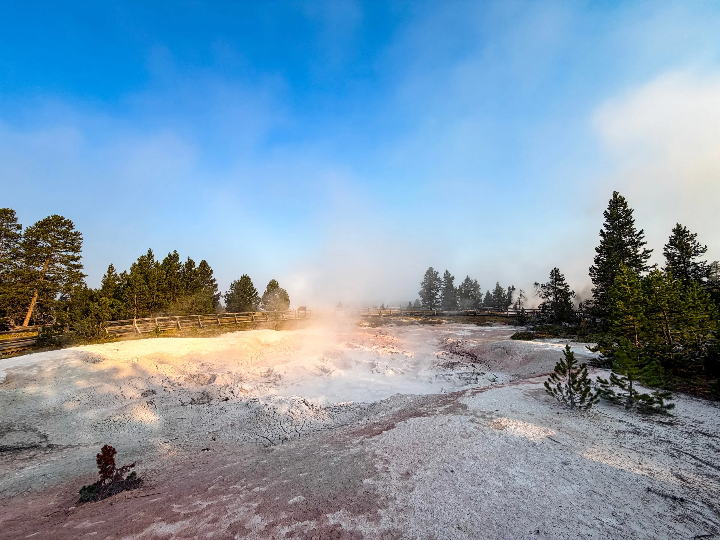 Fountain Paint Pots Yellowstone National Park Wyoming
