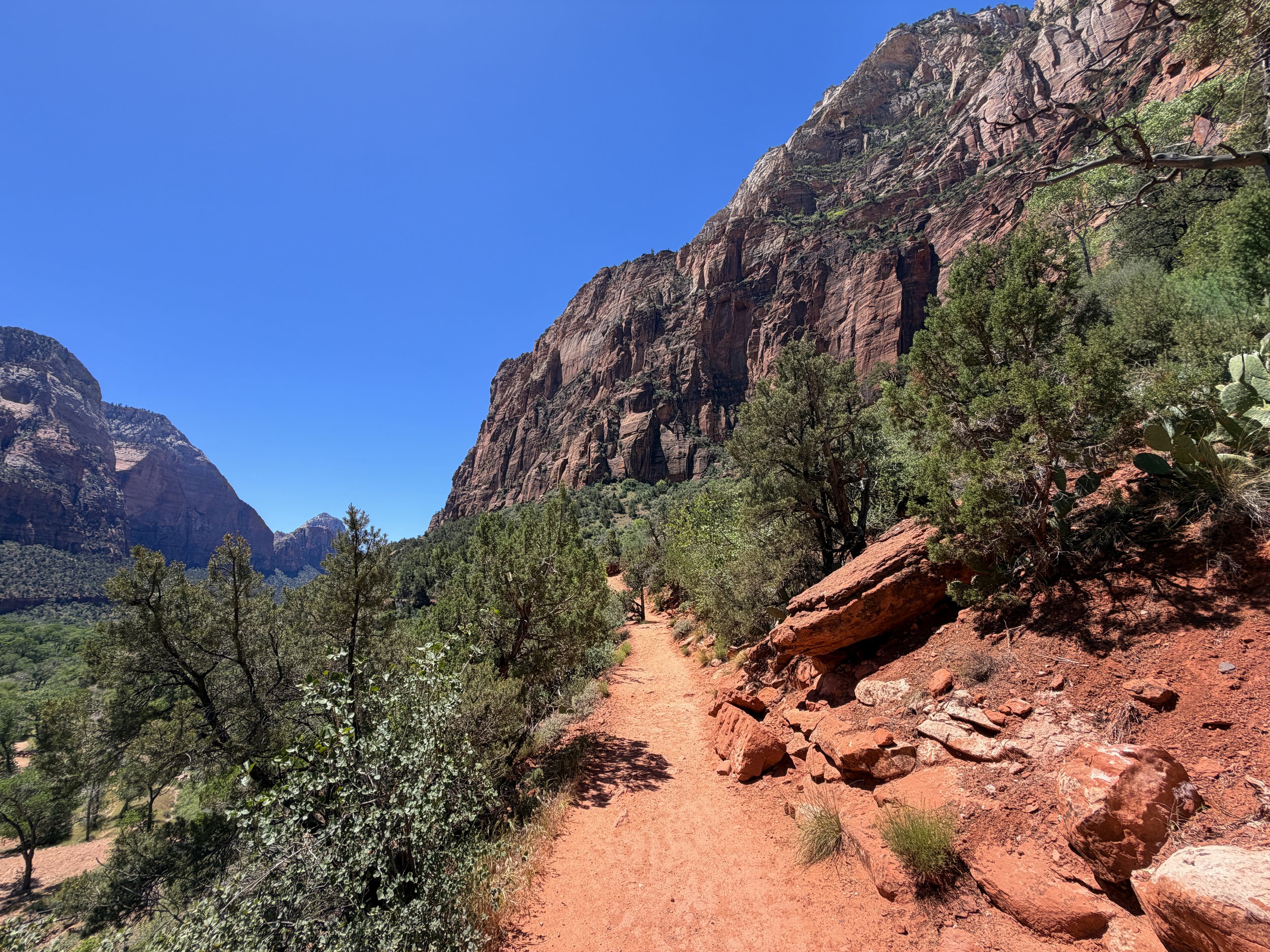 Middle Emerald Pools Hike Zion National Park Utah