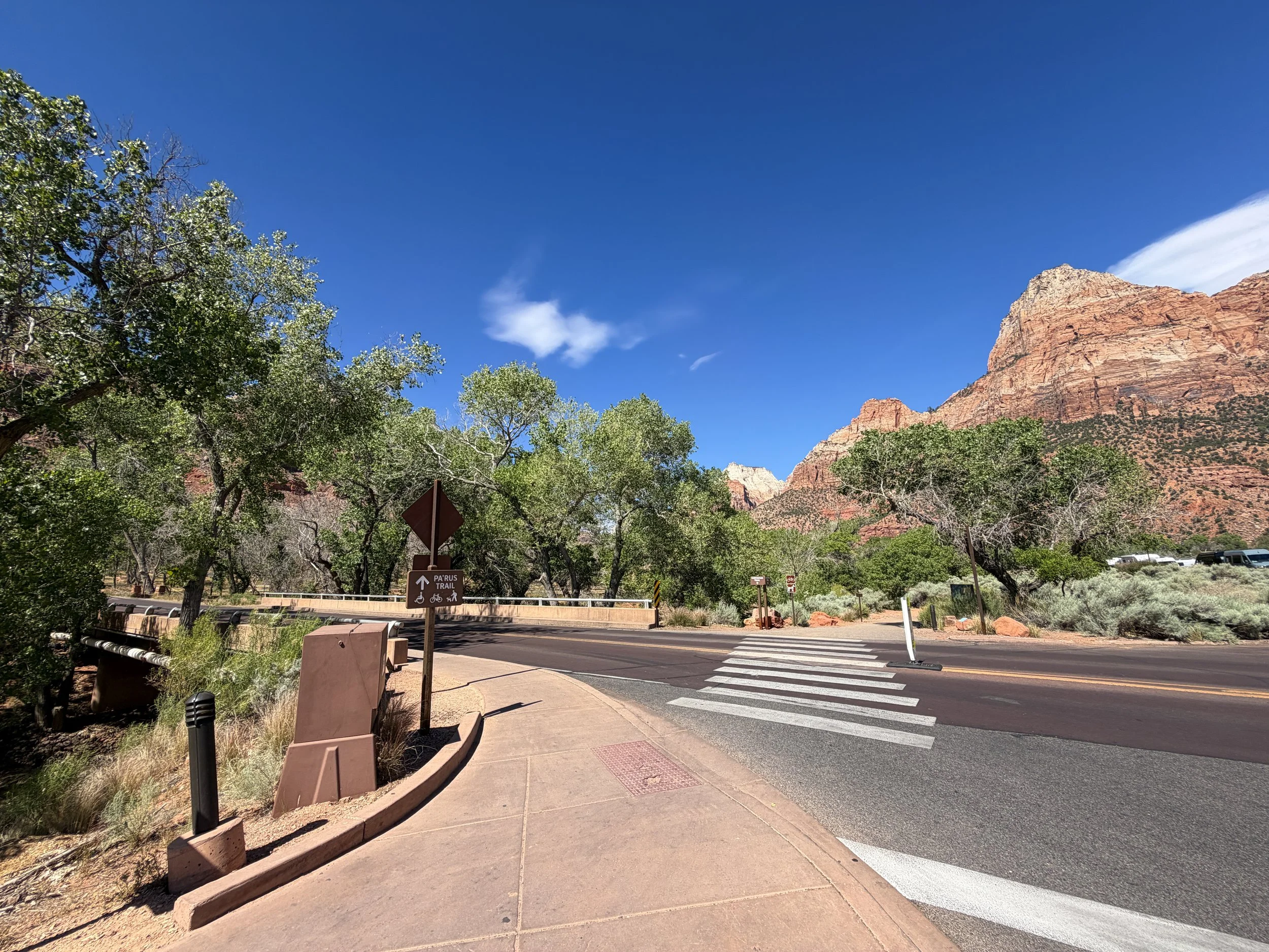 Parus Trail Zion National Park Utah