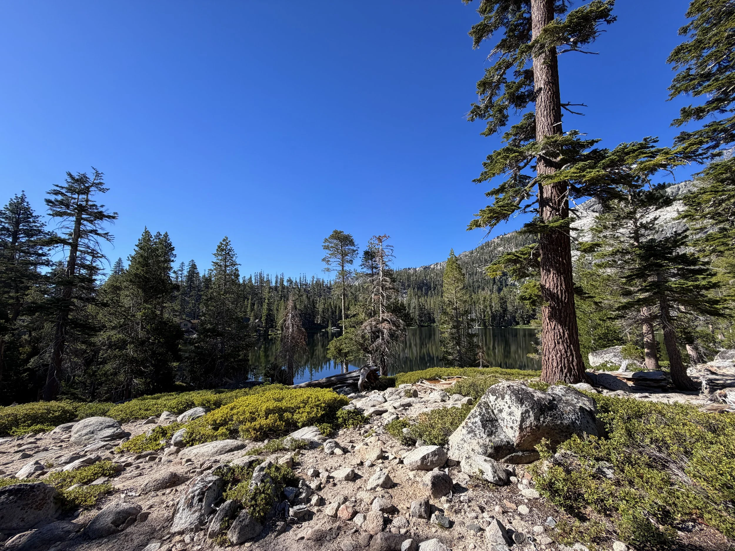 Angora Lakes Trail Lake Tahoe California