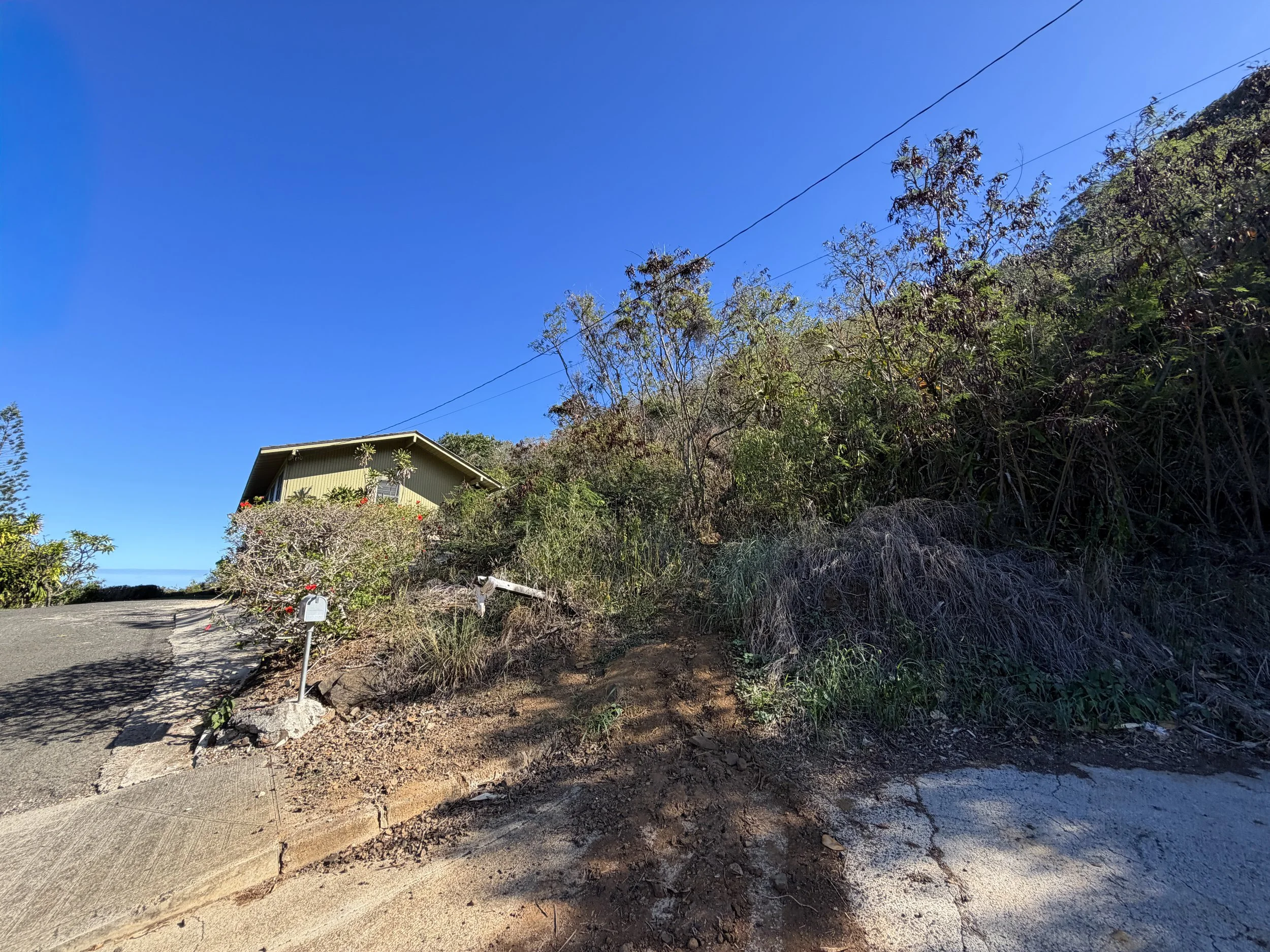 Back Way Lanikai Pillbox Trailhead Oahu Hawaii