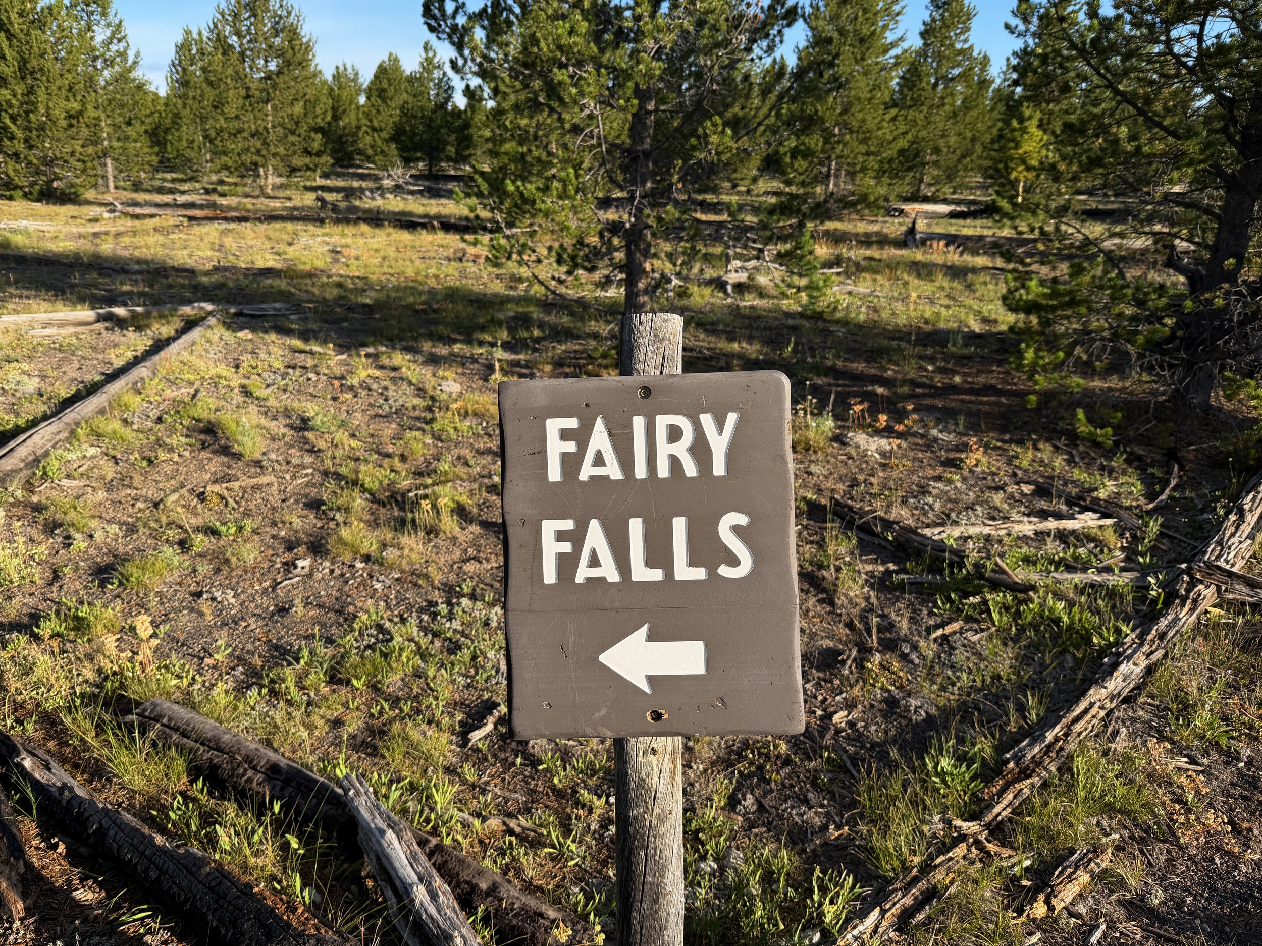 Fairy Falls Trail Yellowstone National Park Wyoming