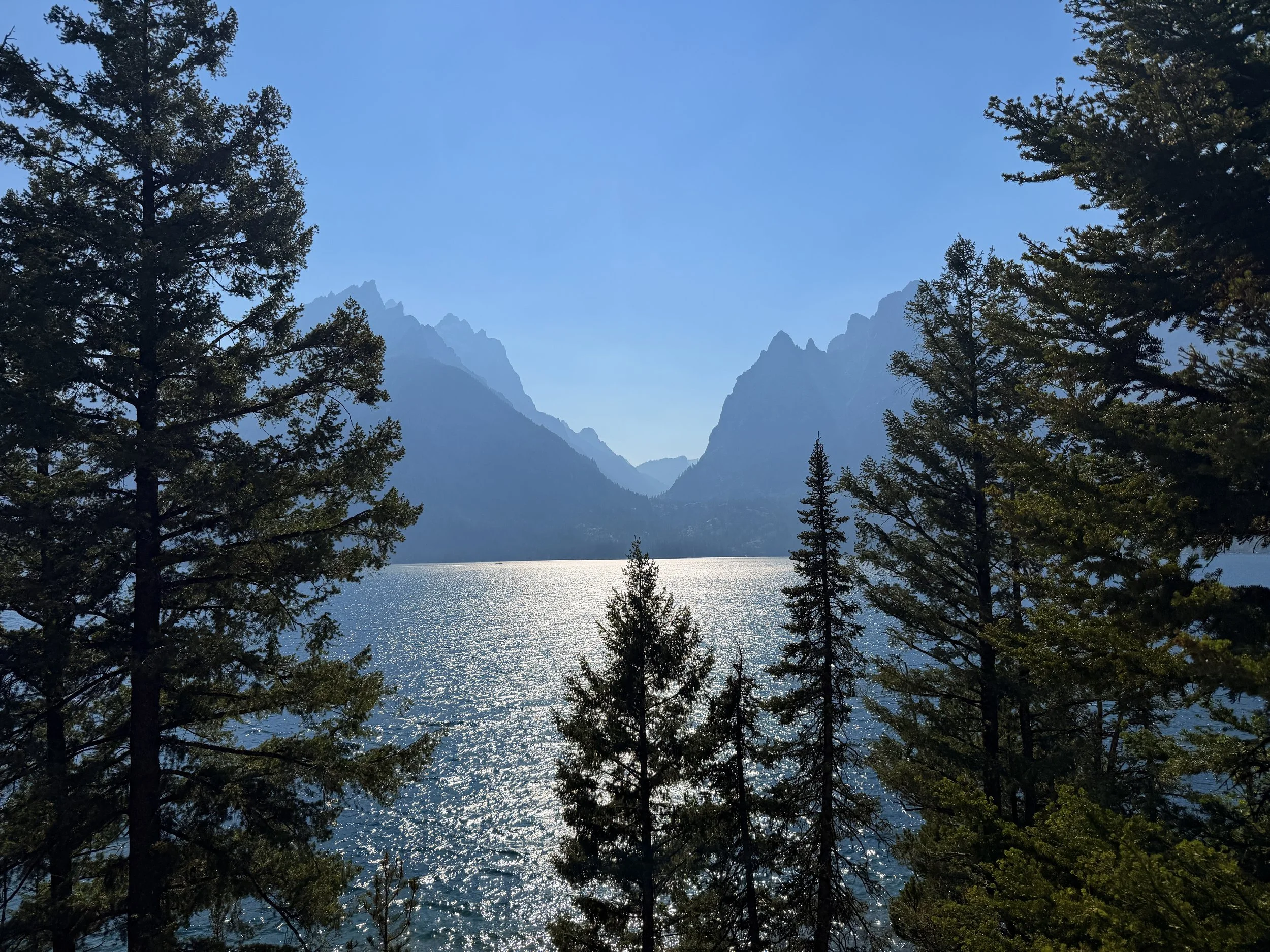 Jenny Lake Overlook Grand Teton National Park Wyoming