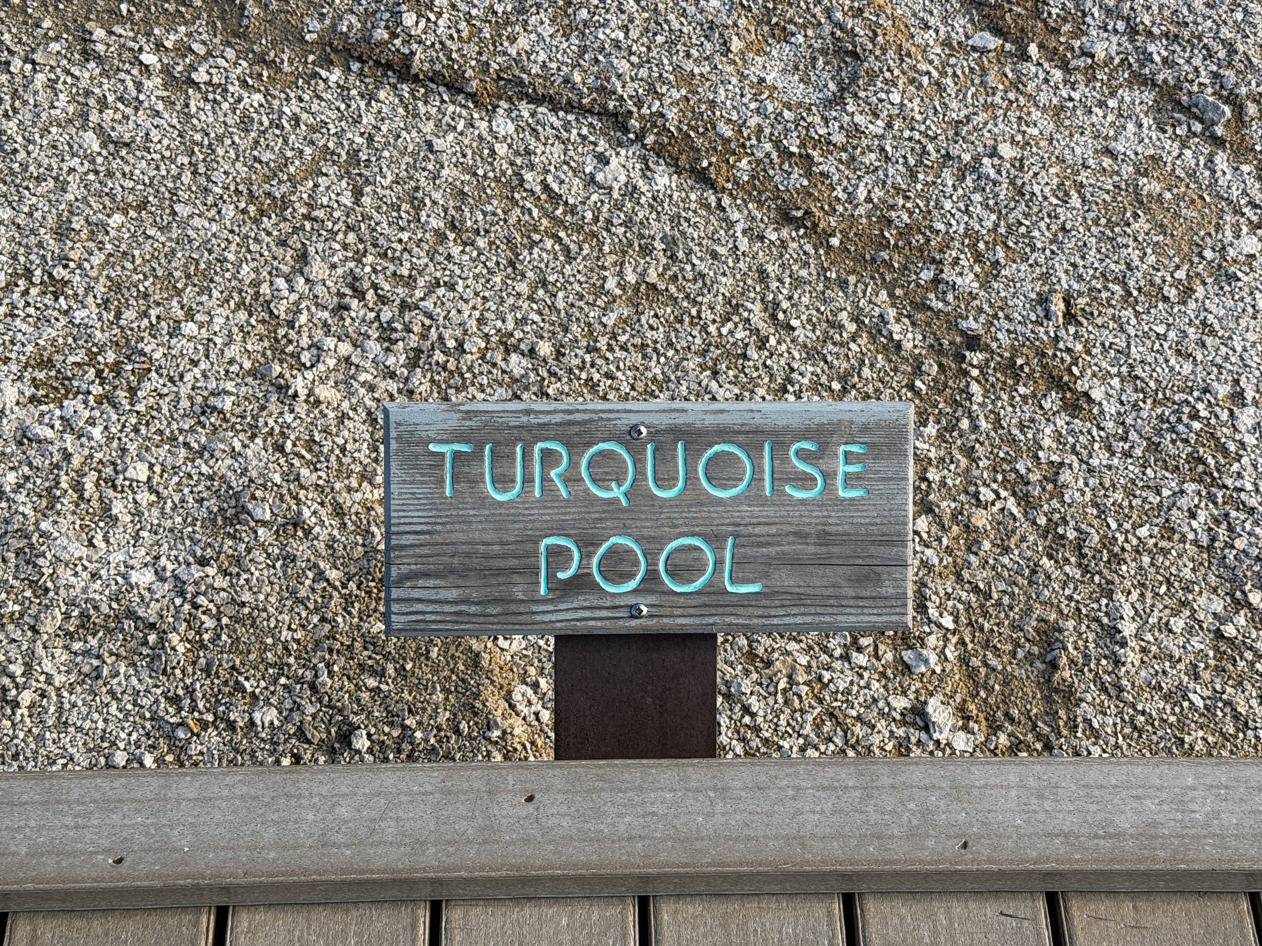 Turquoise Pool Midway Geyser Basin Trail Yellowstone National Park Wyoming