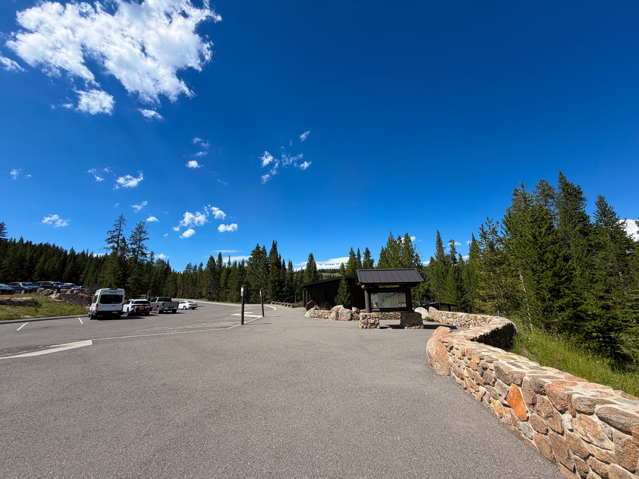 North Rim Trail Yellowstone National Park Wyoming