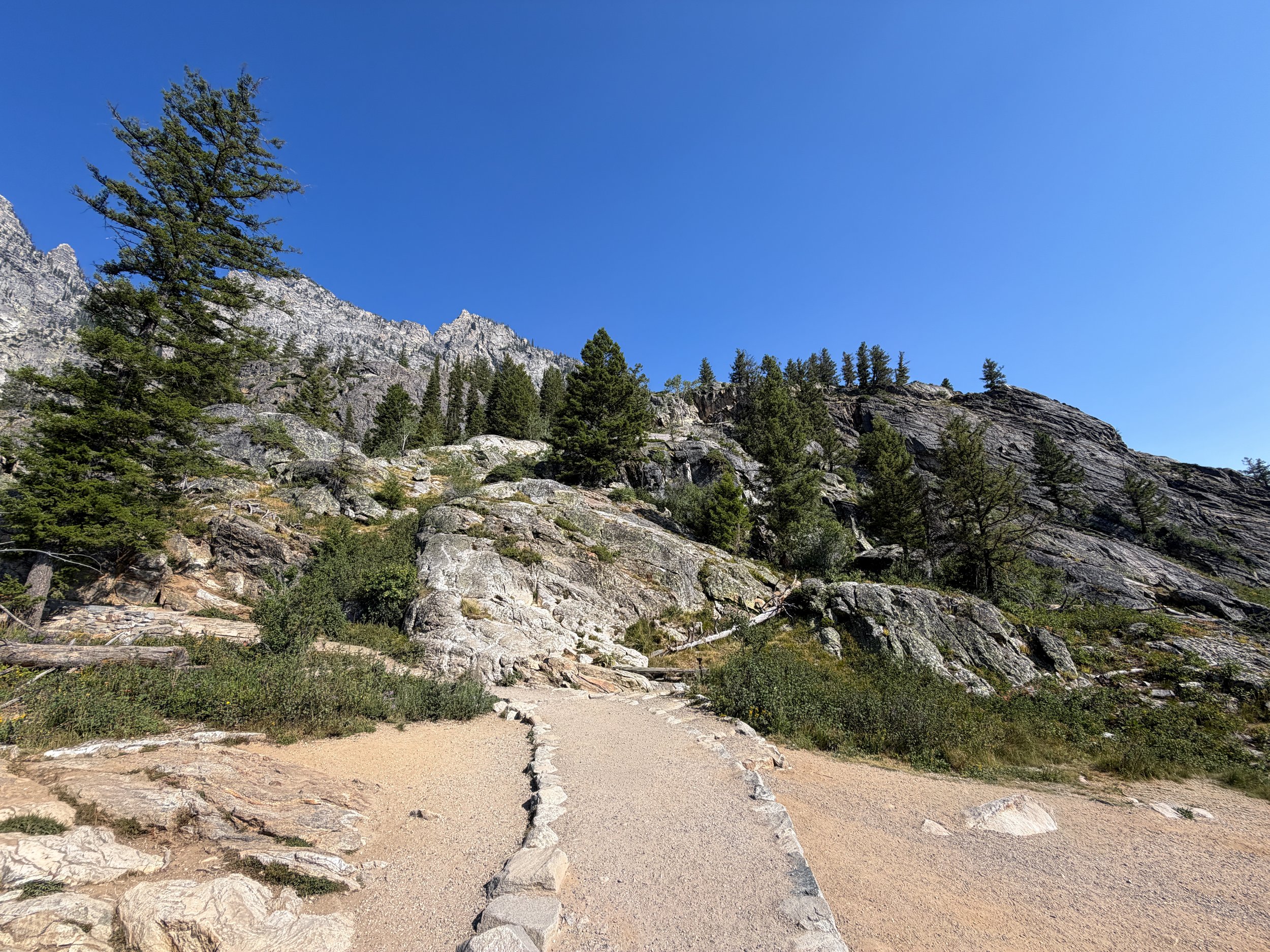Inspiration Point Trail Grand Teton National Park Wyoming