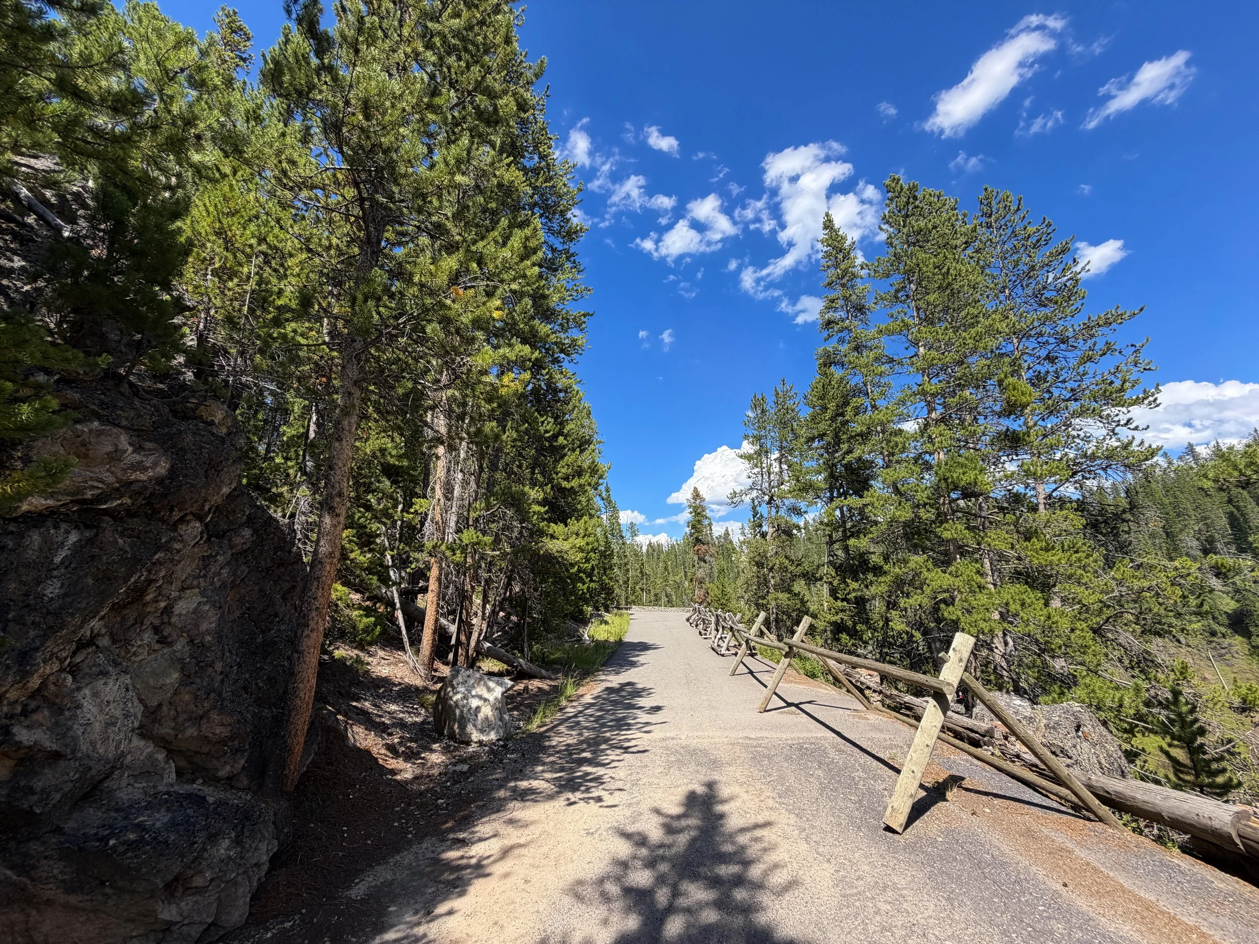 North Rim Trail Yellowstone National Park Wyoming