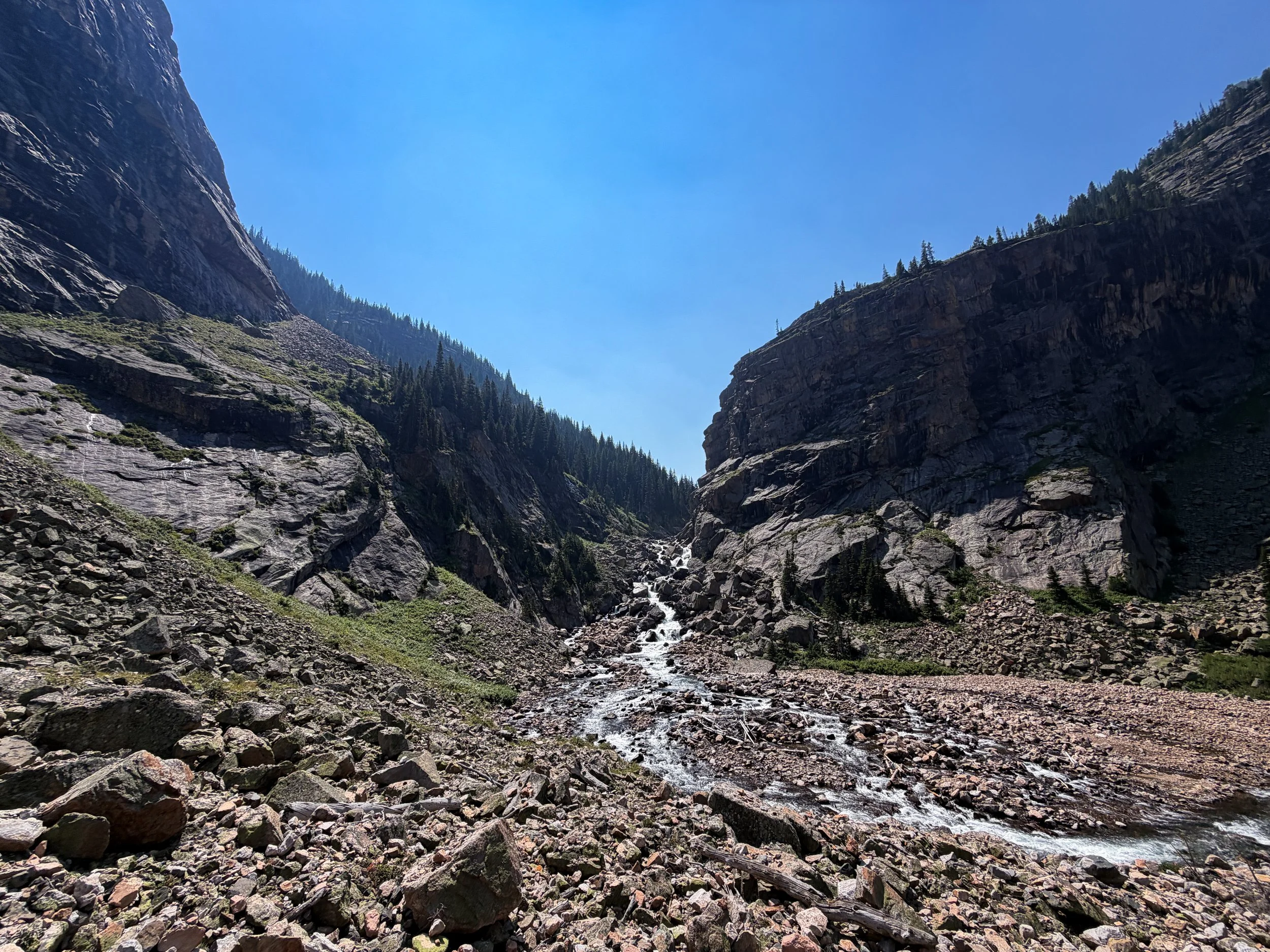 East Rosebud Trail Beaten Path Beartooth Mountains Montana