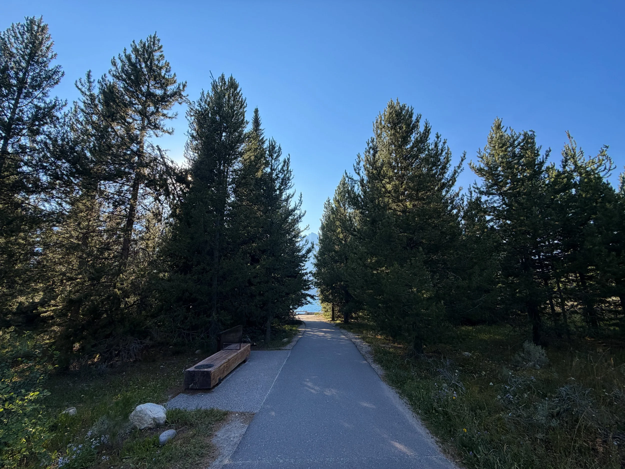 Hidden Falls Trail Grand Teton National Park Wyoming