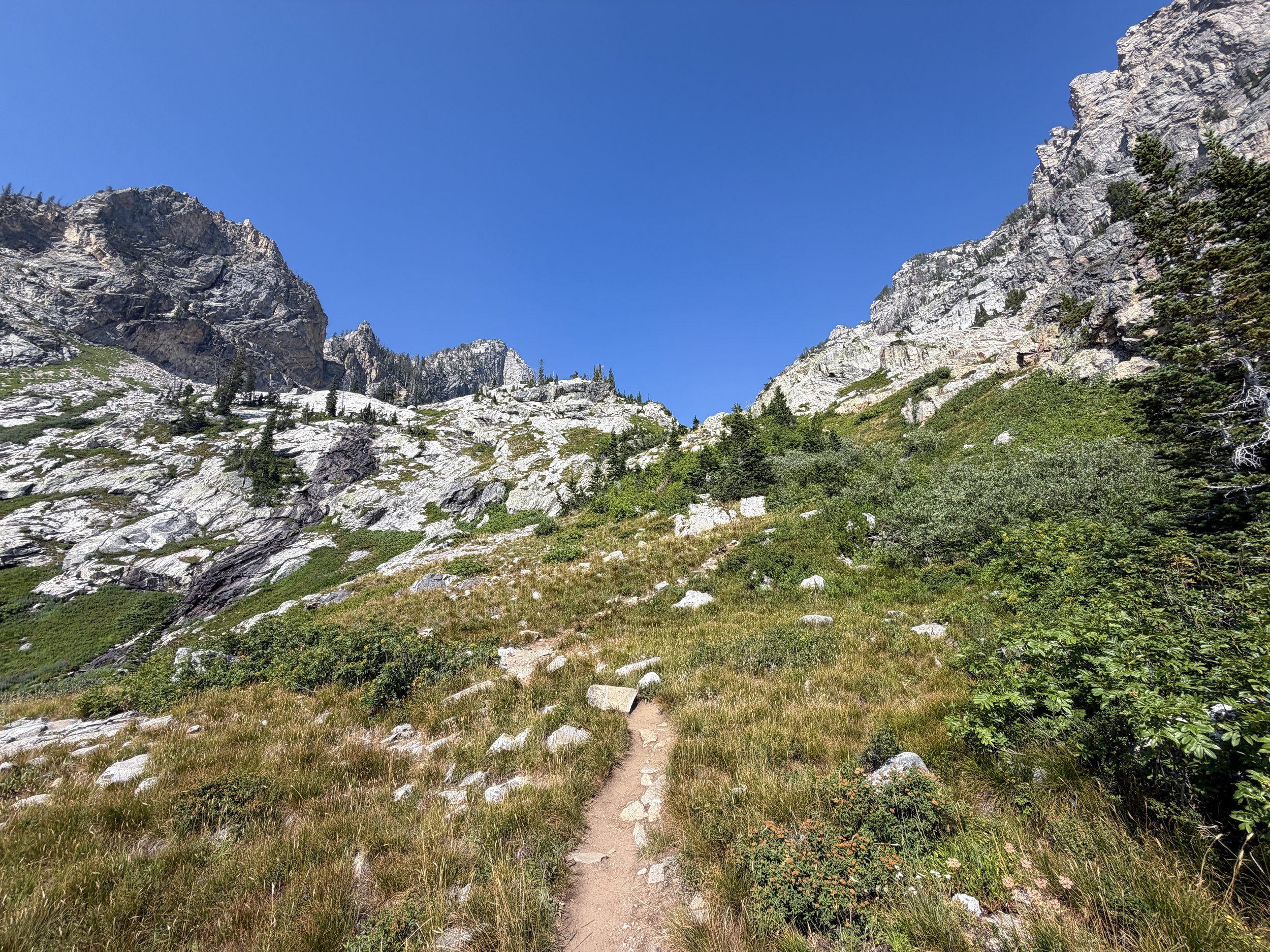 Lake of the Crags Hike Grand Teton National Park Wyoming