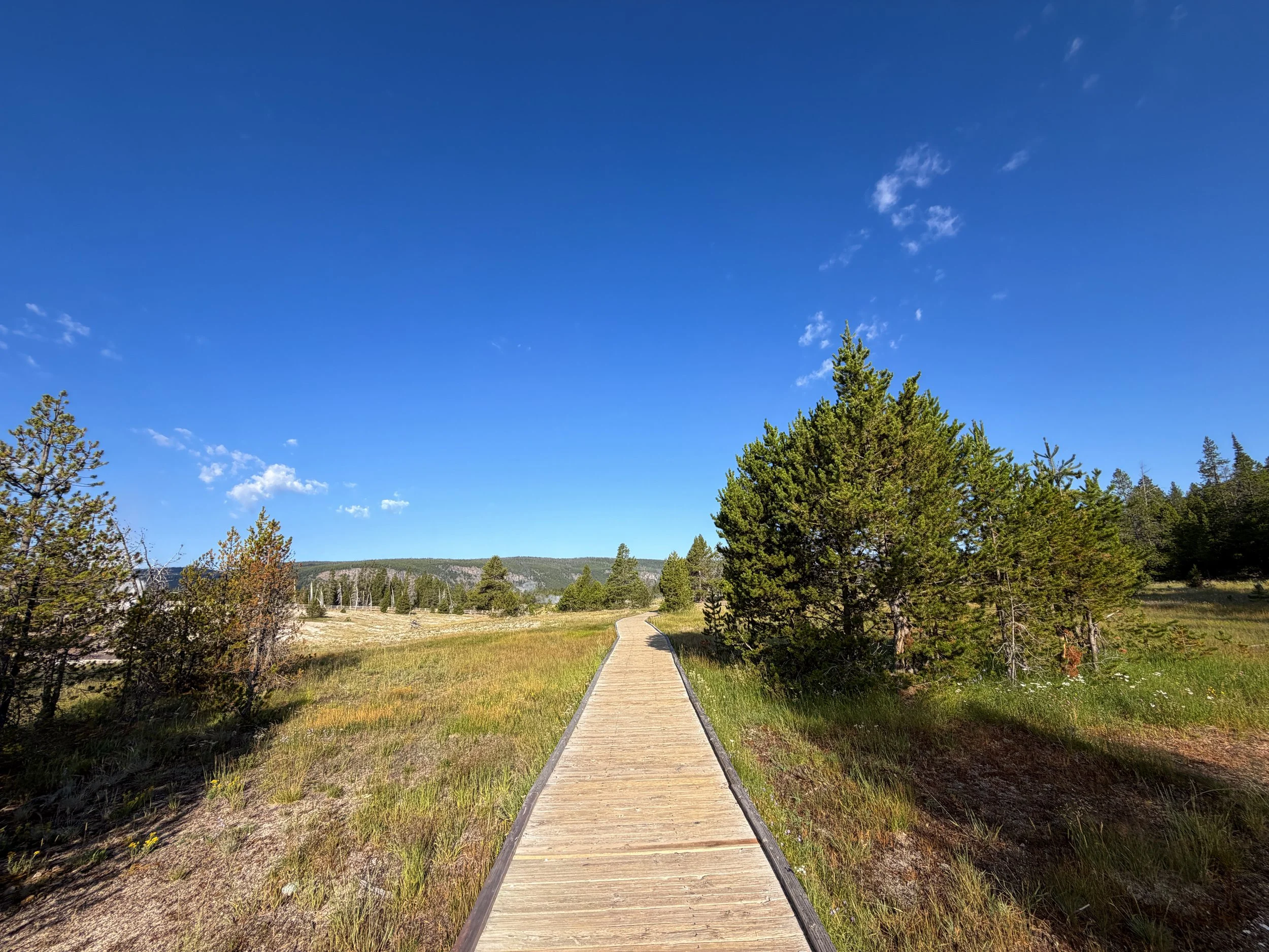 Upper Geyser Basin Loop Trail Yellowstone National Park Wyoming