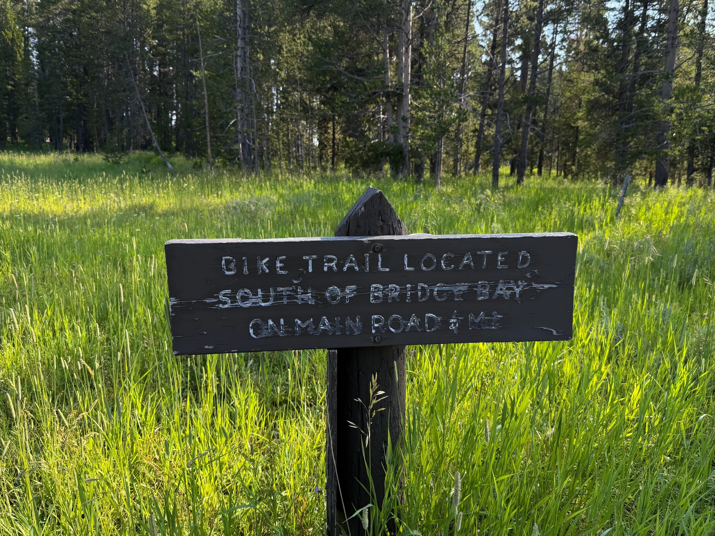 Natural Bridge Trailhead Yellowstone National Park Wyoming