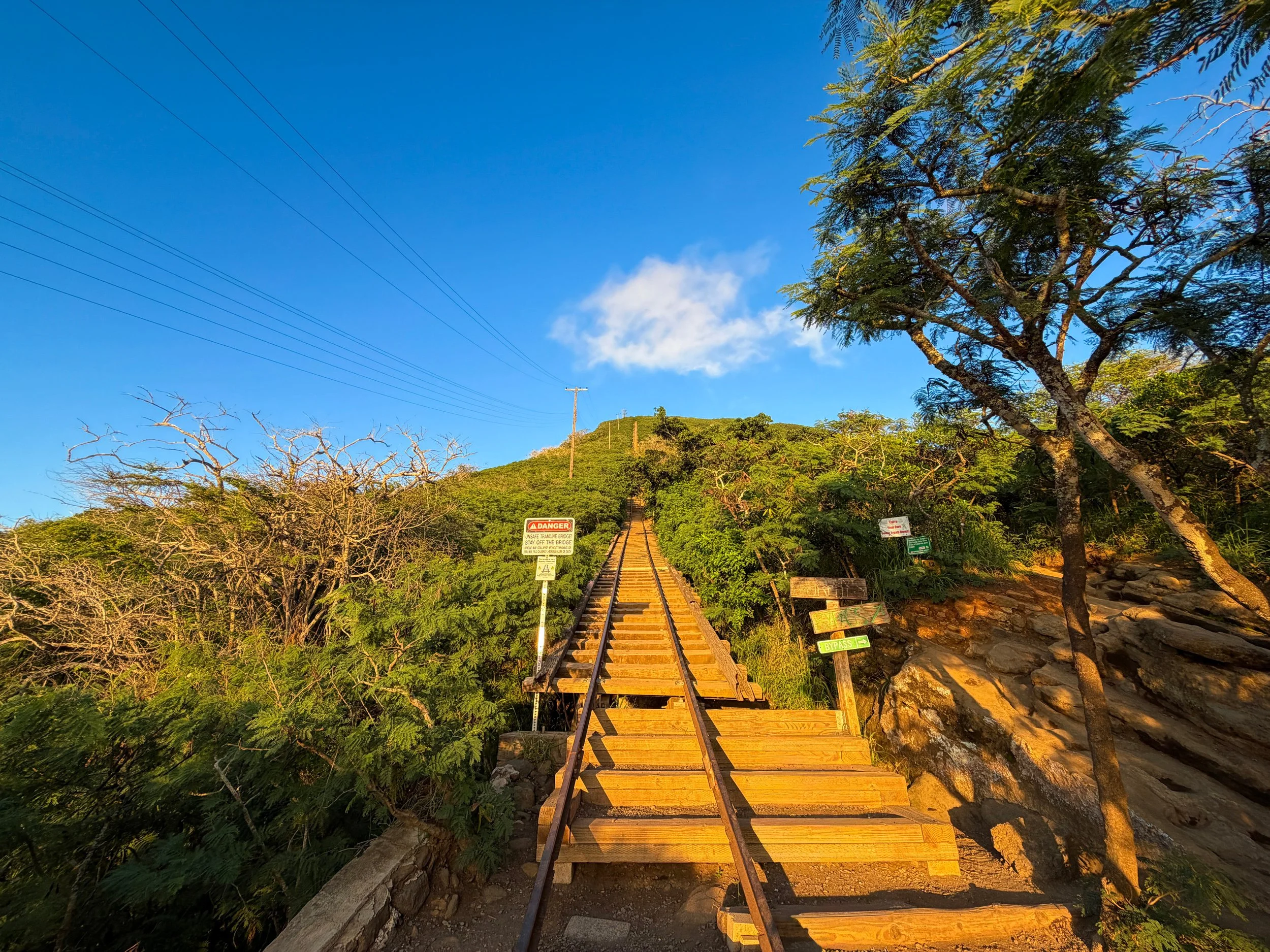 Koko Head Stairs Bridge Oahu Hawaii