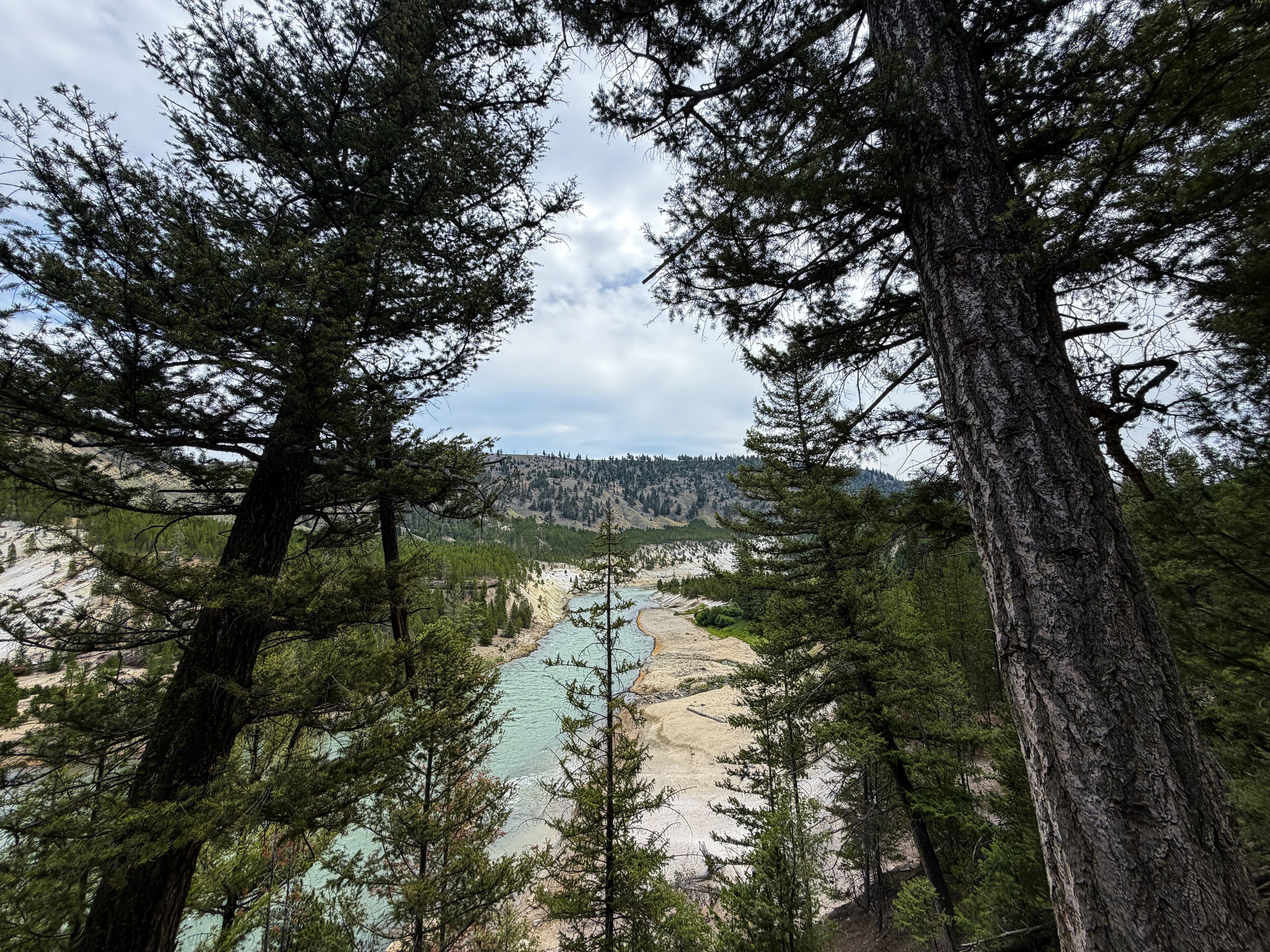 Tower Falls Hike Yellowstone National Park Wyoming