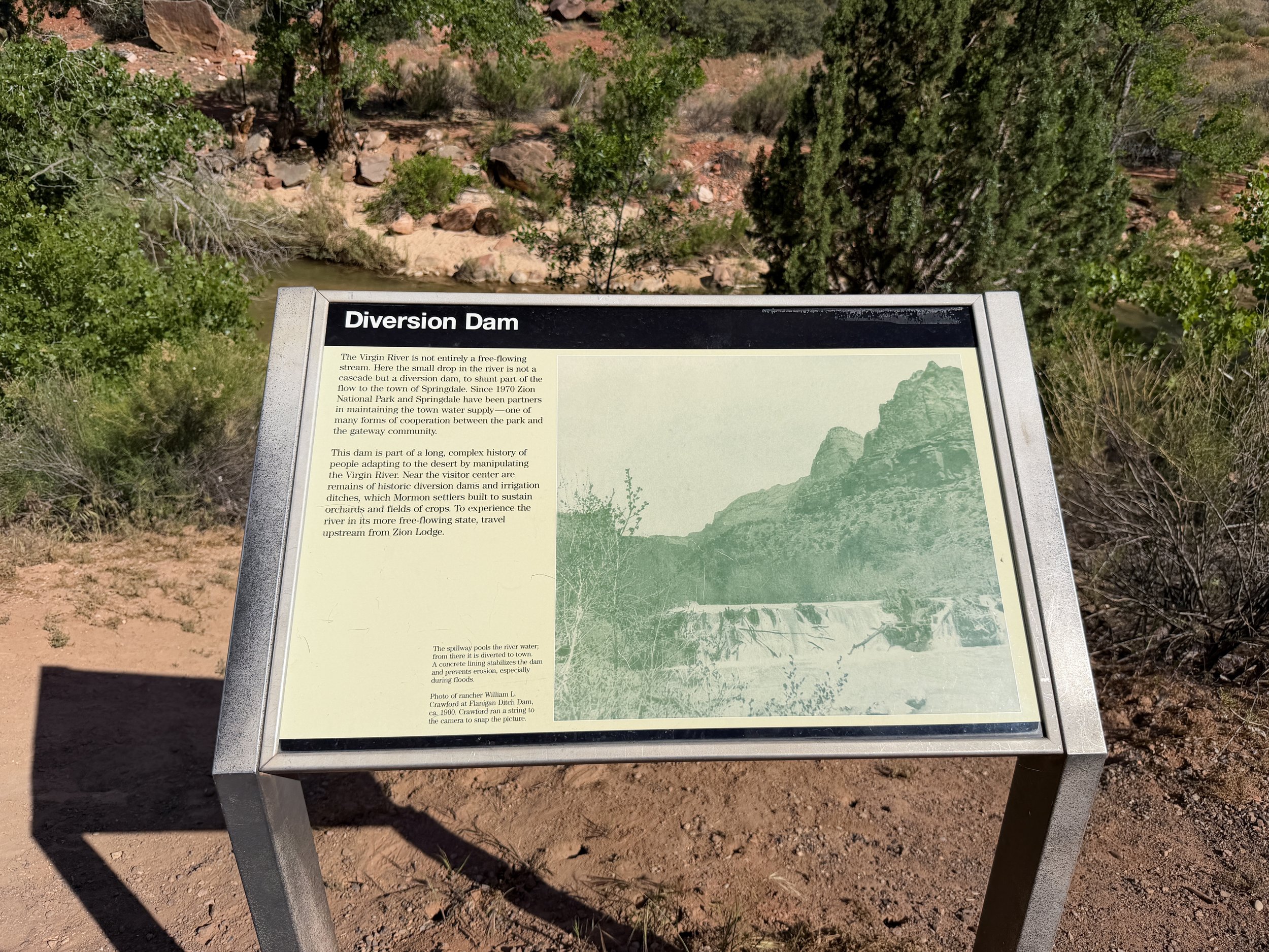 Parus Bike Trail Zion National Park Utah