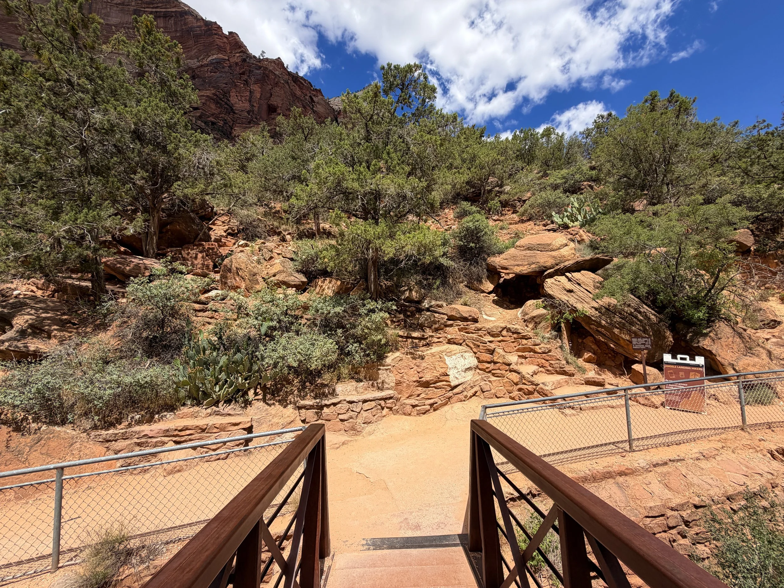 Angels Landing Trail Zion National Park Utah