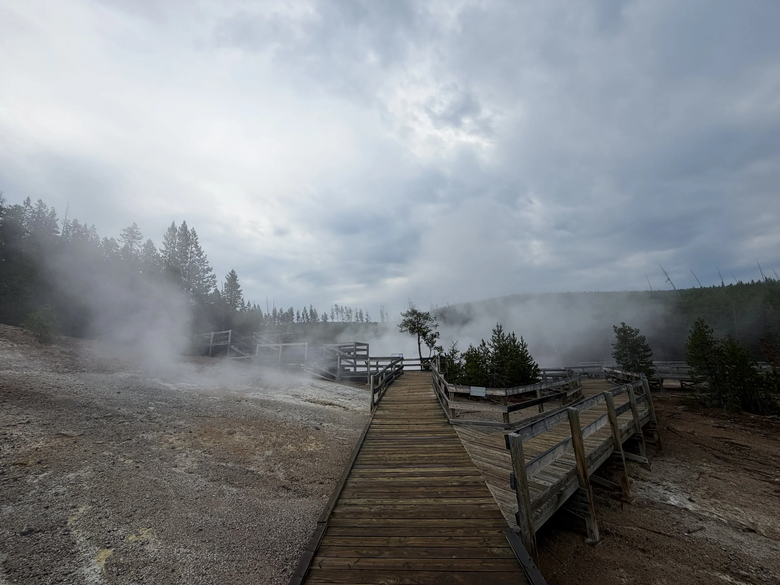 Back Basin Loop Trail Norris Geyser Basin Yellowstone National Park Wyoming