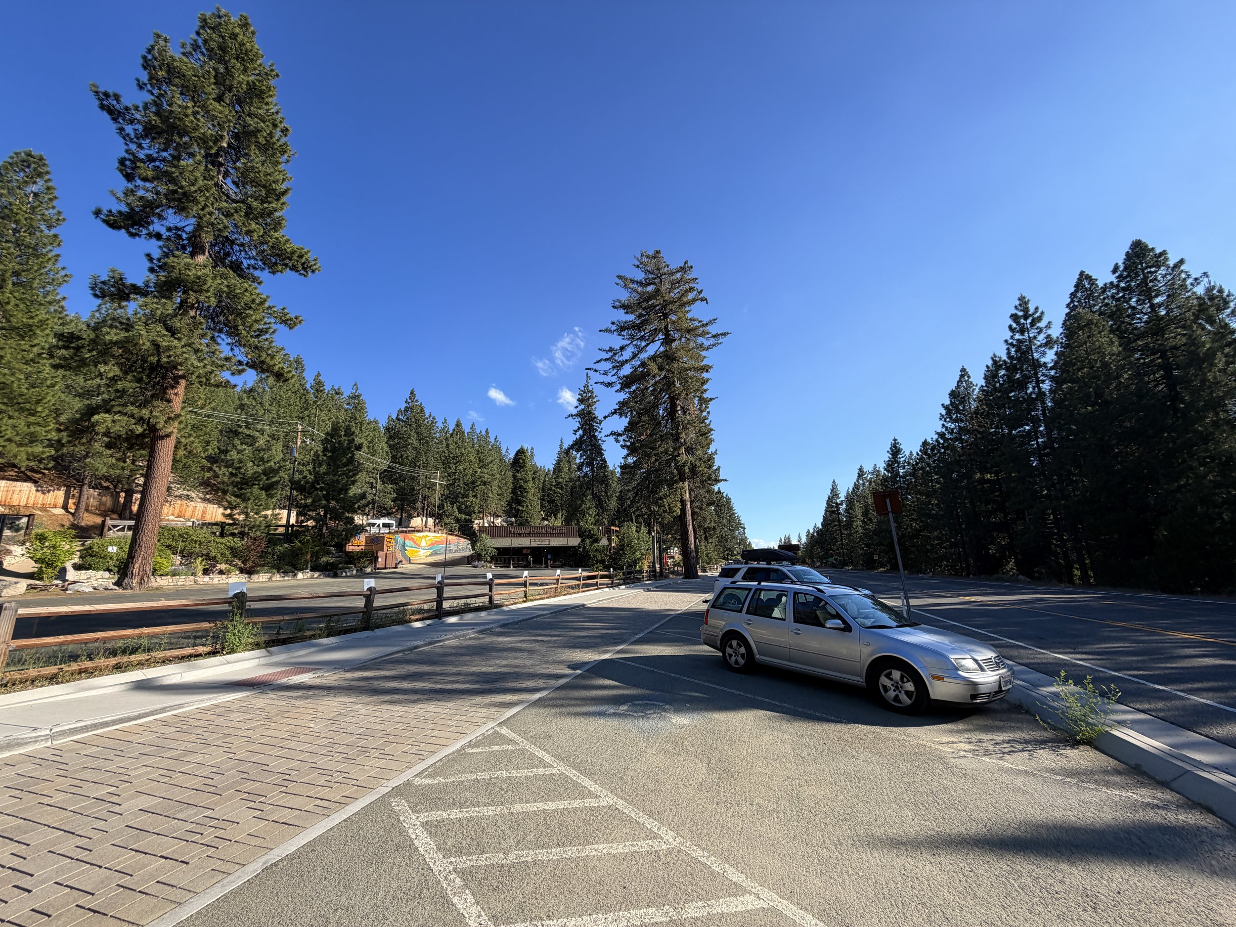 Monkey Rock Trailhead Parking Lake Tahoe Nevada