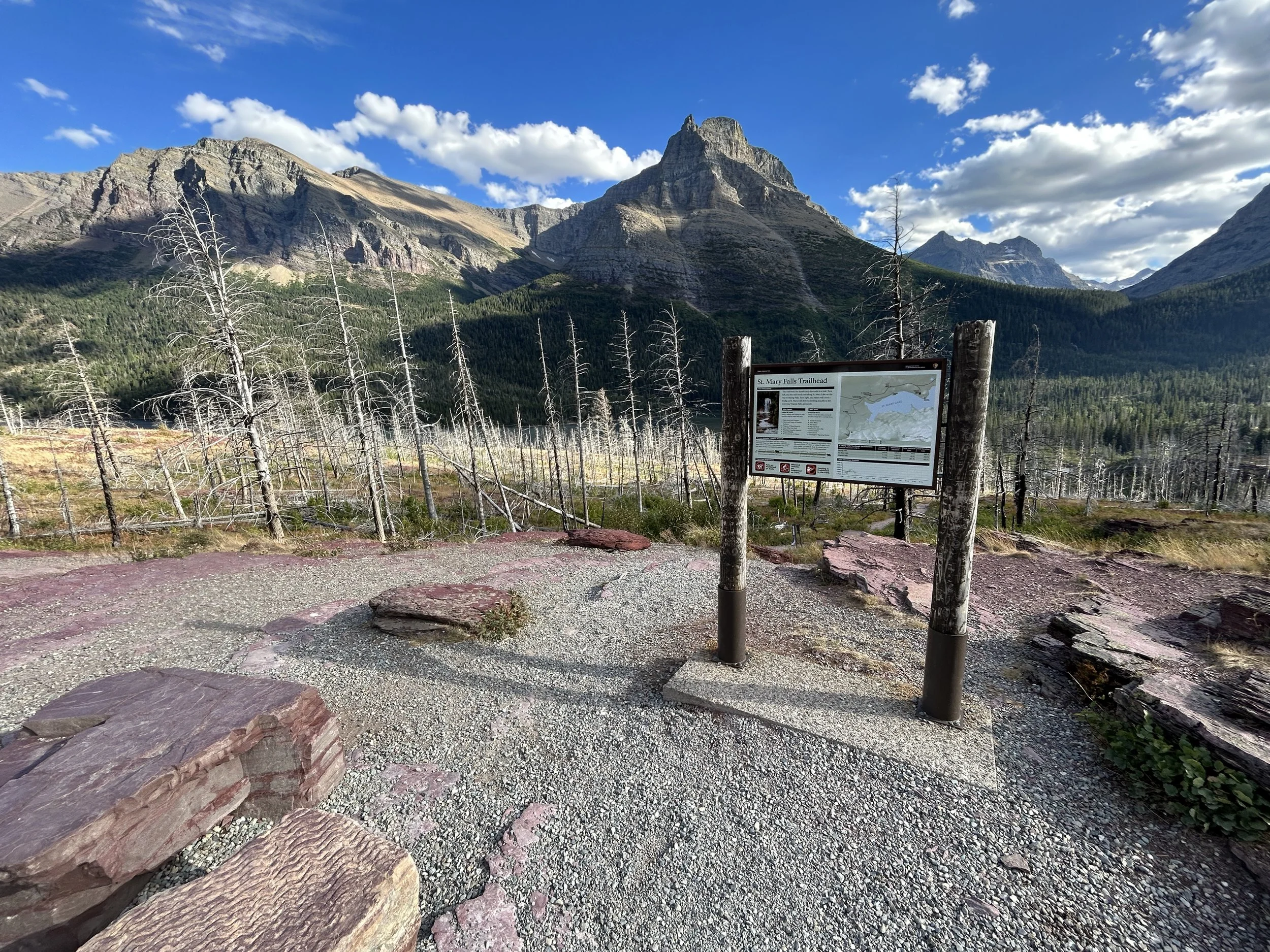 Hiking the St. Mary & Virginia Falls Trail in Glacier National Park ...