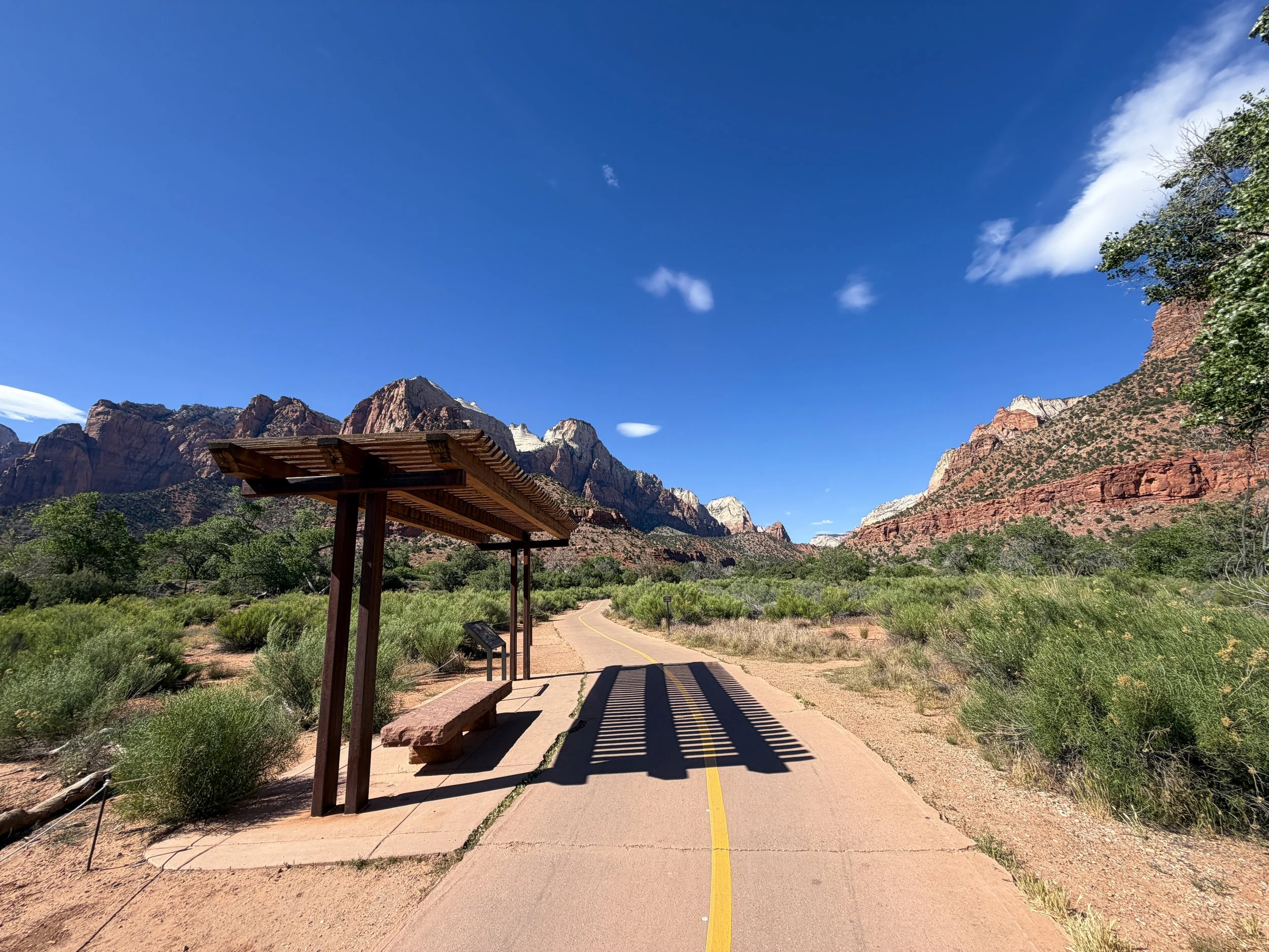 Pa'rus Trail Zion National Park Utah