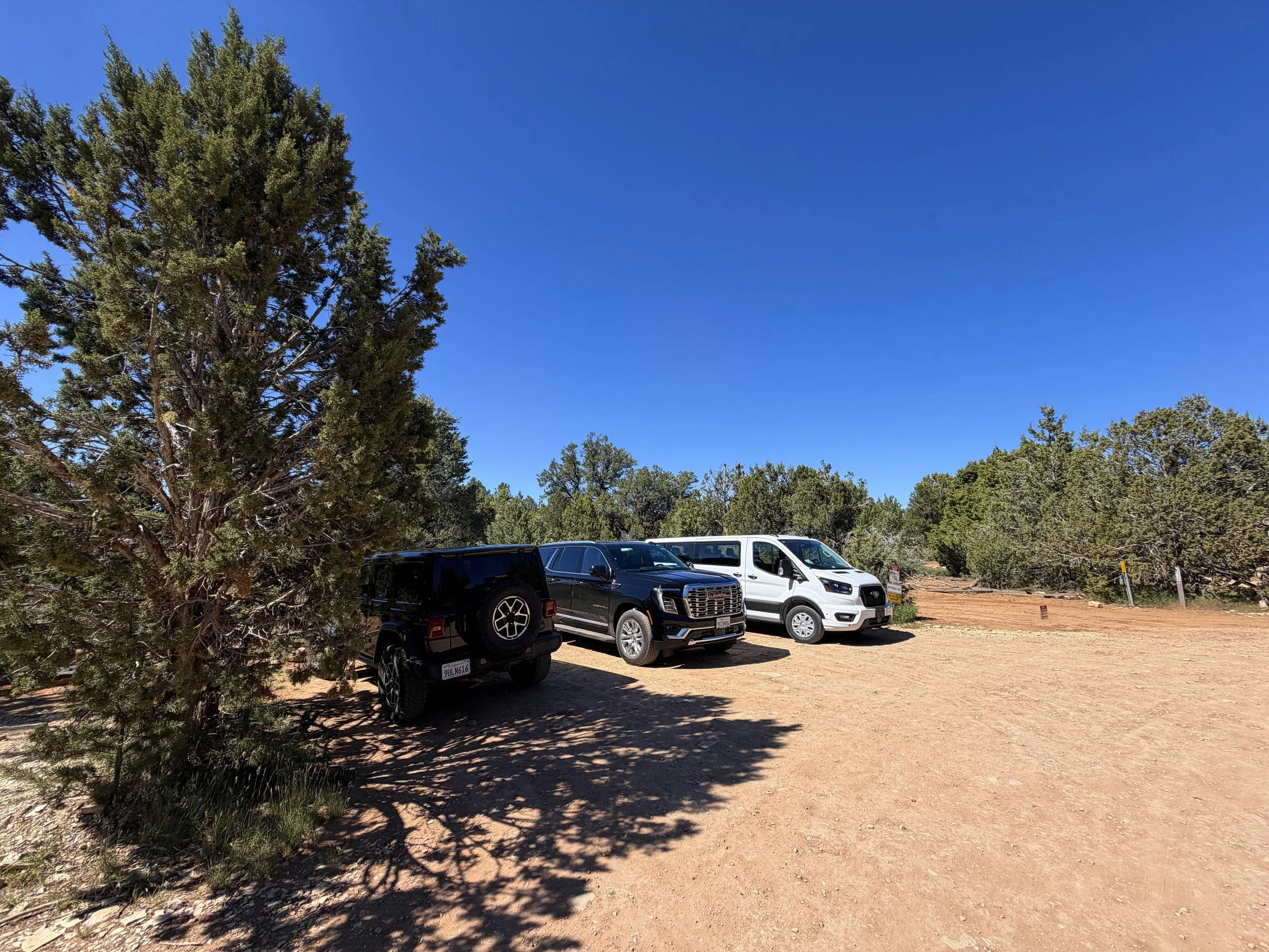 East Mesa Trailhead Parking Zion National Park Utah