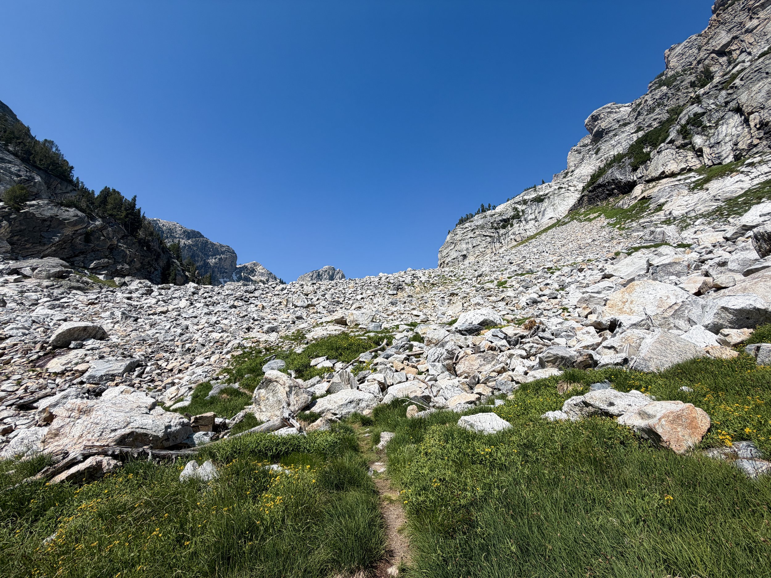 Lake of the Crags Trail Grand Teton National Park Wyoming