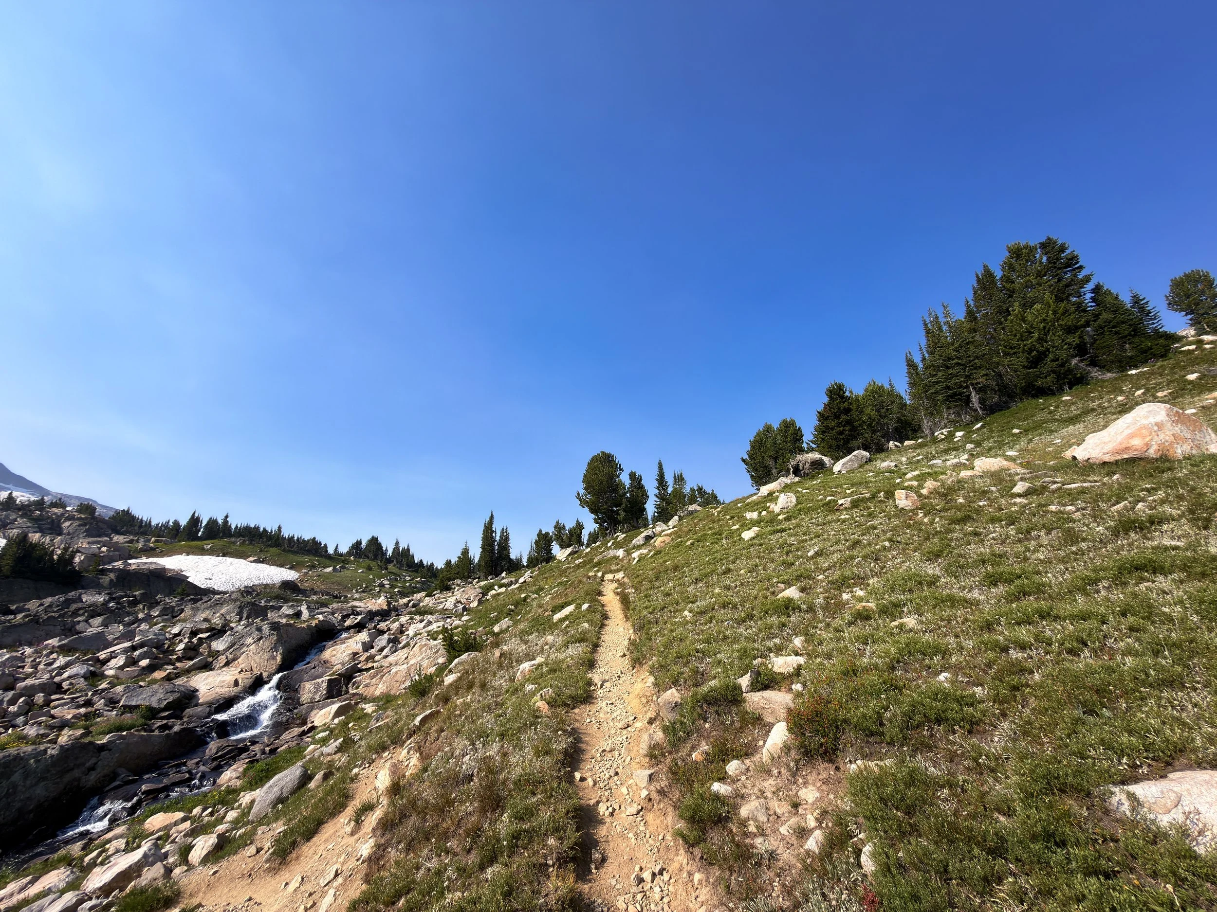 Beaten Path Hike Beartooth Mountains Montana