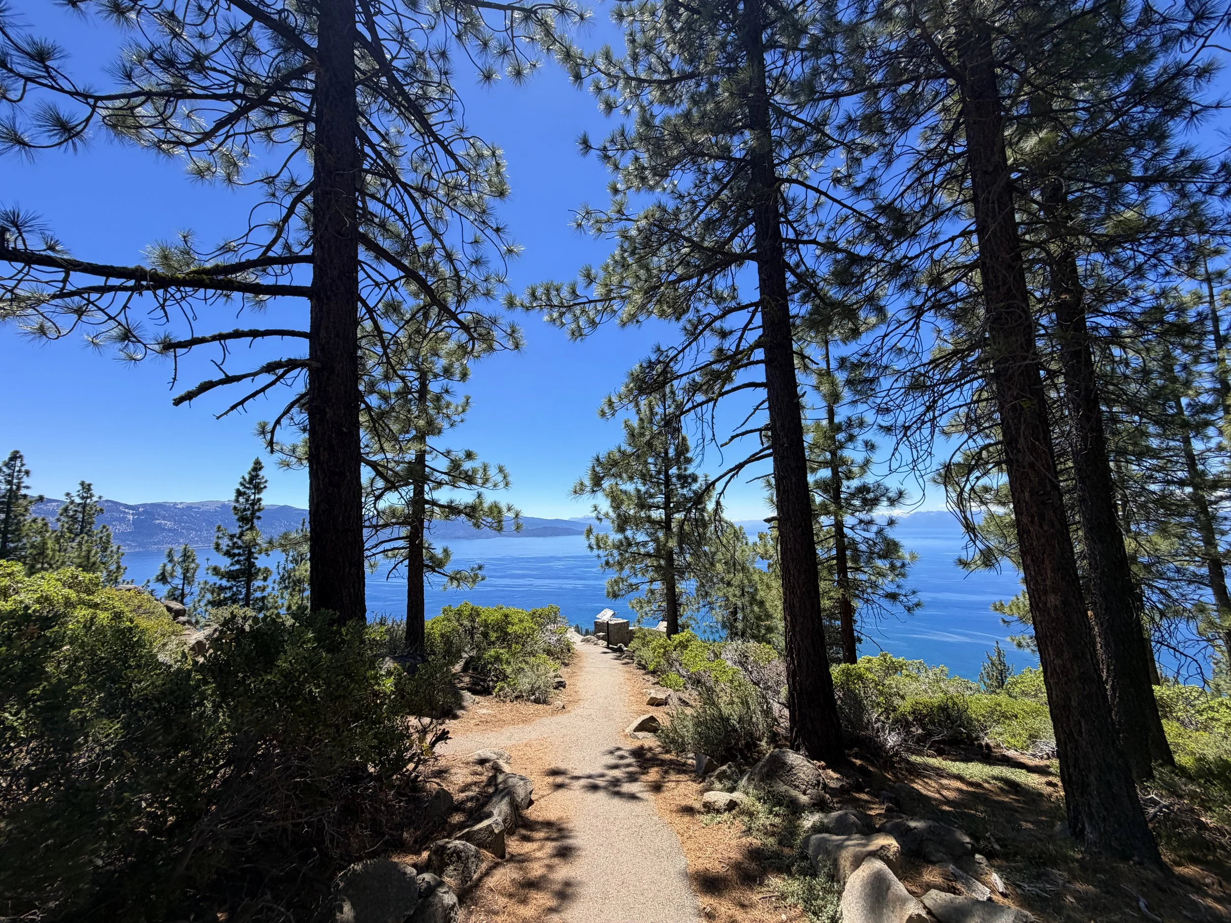 Stateline Fire Lookout Trail Lake Tahoe California