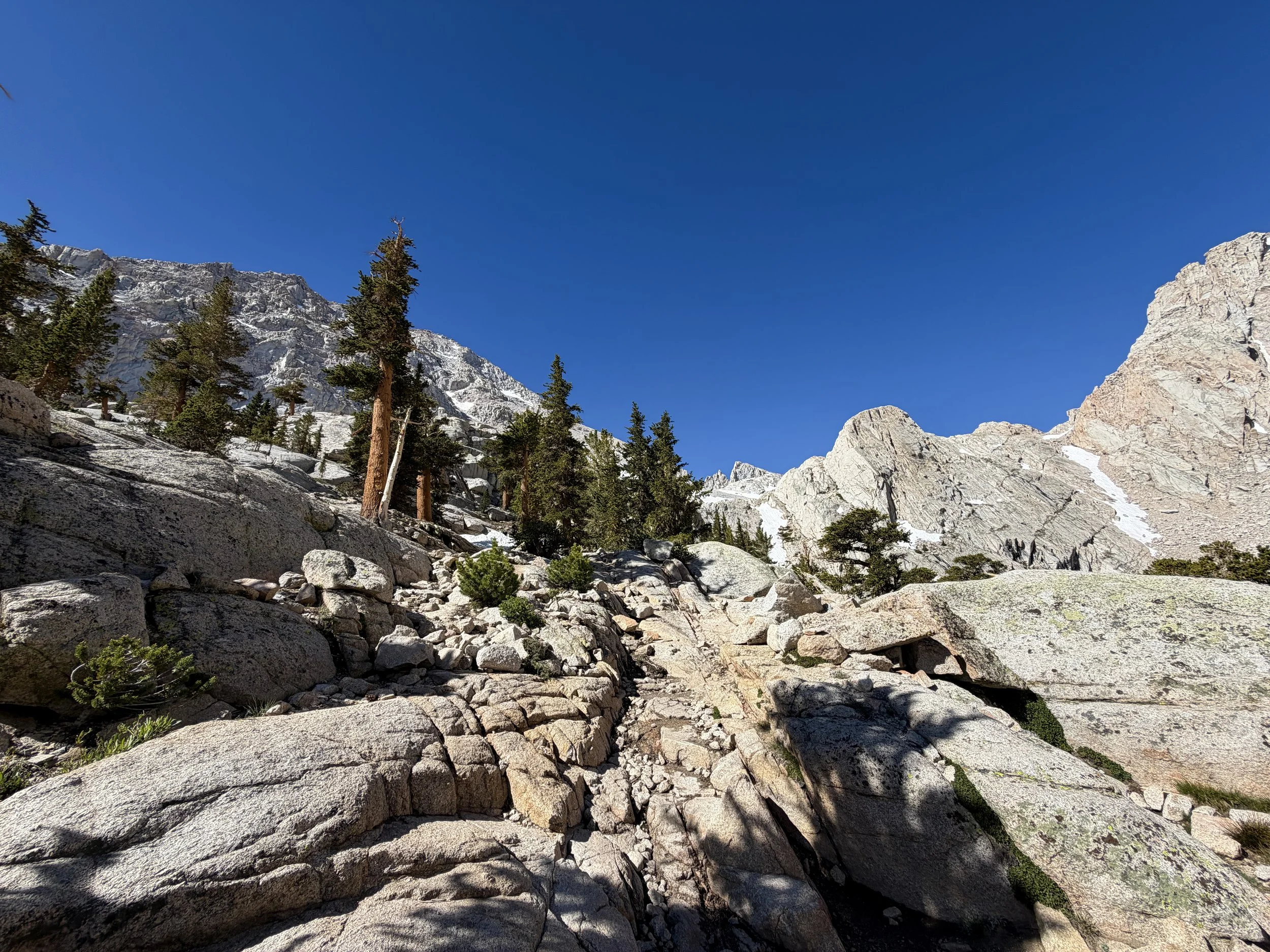 Mt. Whitney Trail Switchbacks Lone Pine California
