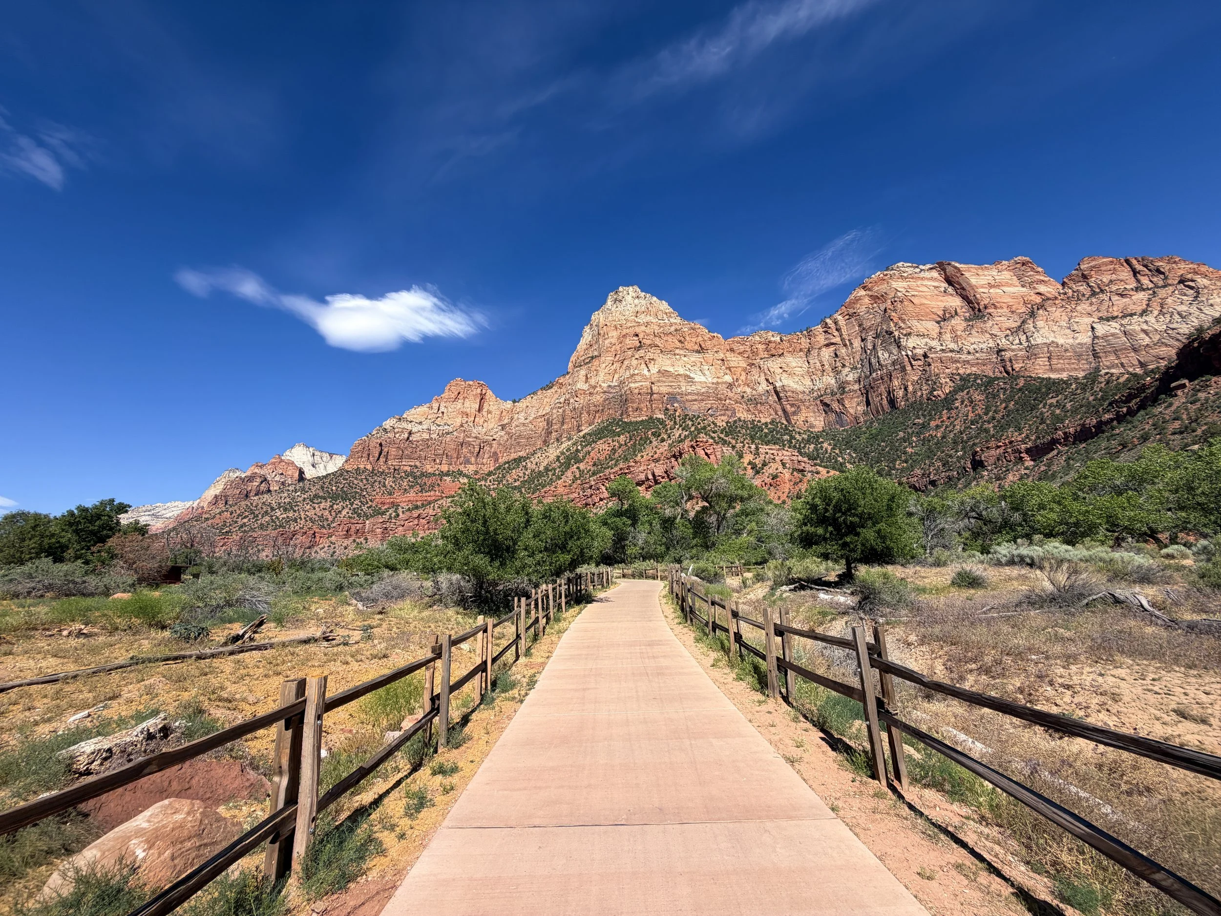 Parus Trail Zion National Park Utah