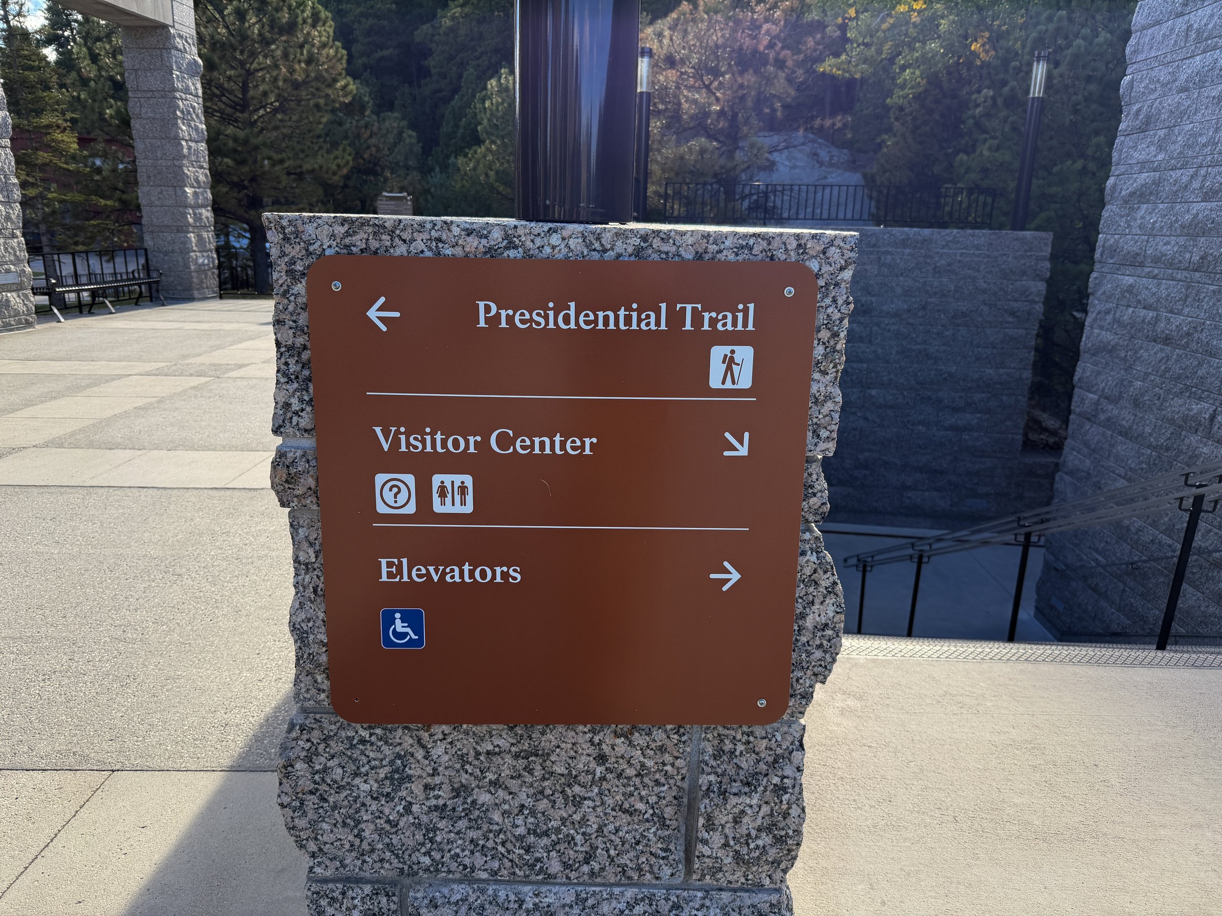 Presidential Trailhead Mount Rushmore National Memorial Black Hills South Dakota
