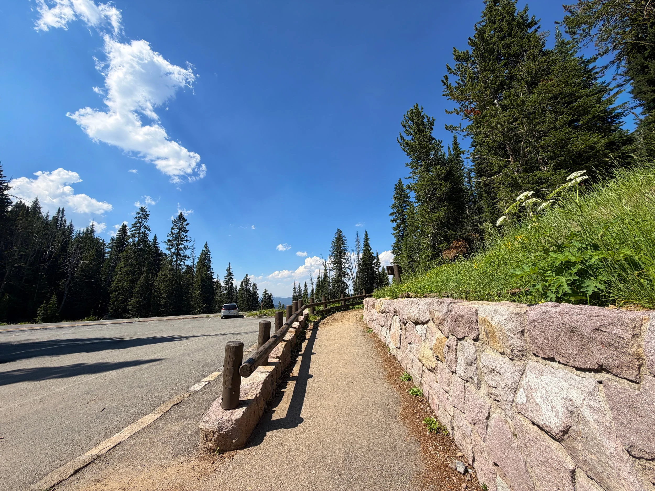 Mt. Washburn Trailhead Dunraven Pass Yellowstone National Park Wyoming
