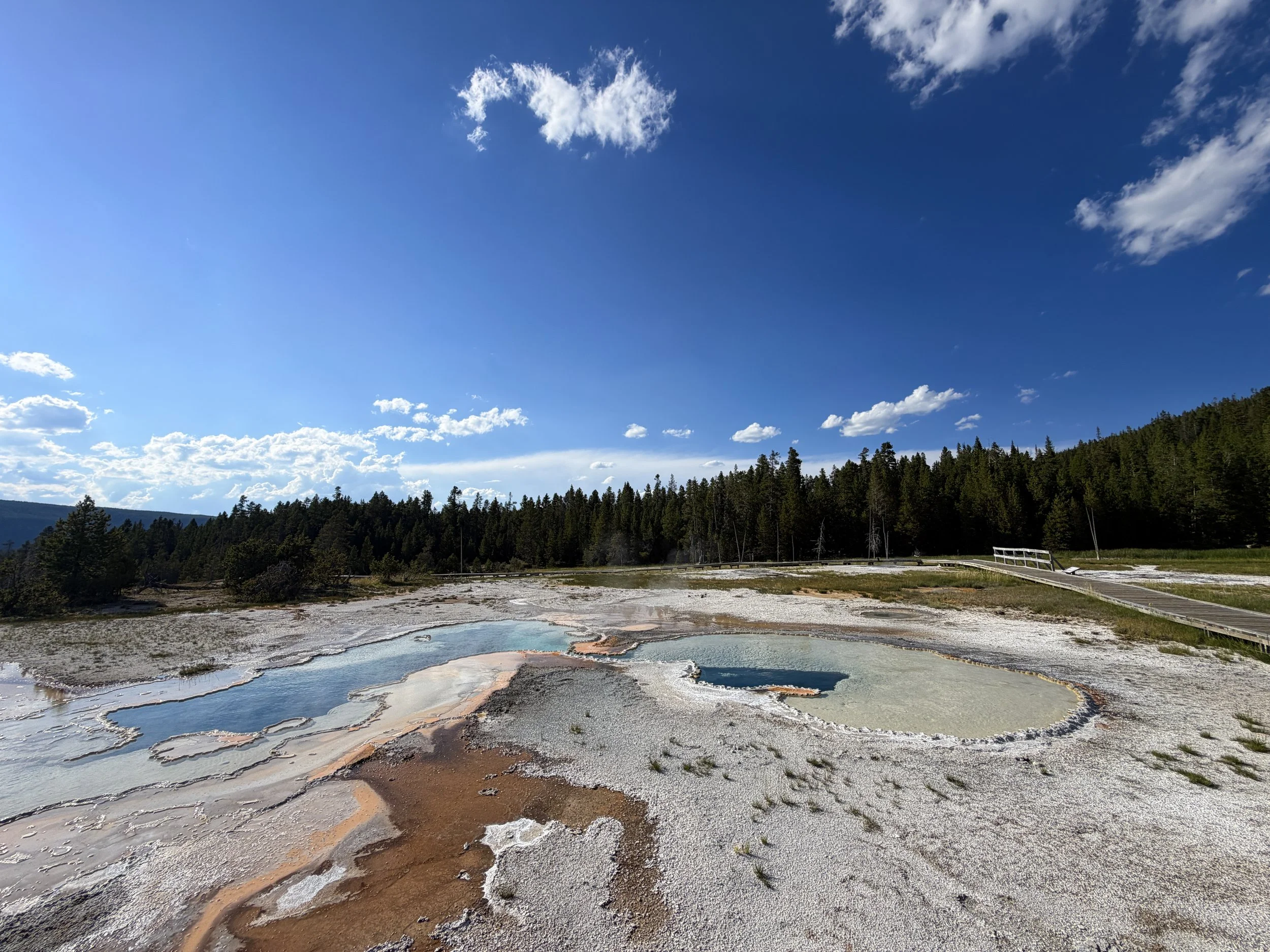 Doublet Pool Yellowstone National Park Wyoming