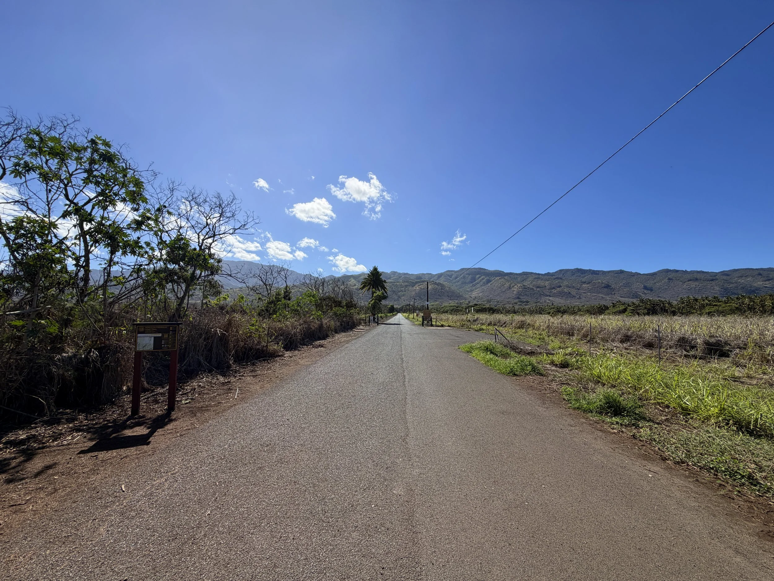 Mokuleia Access Road Trailhead Oahu Hawaii
