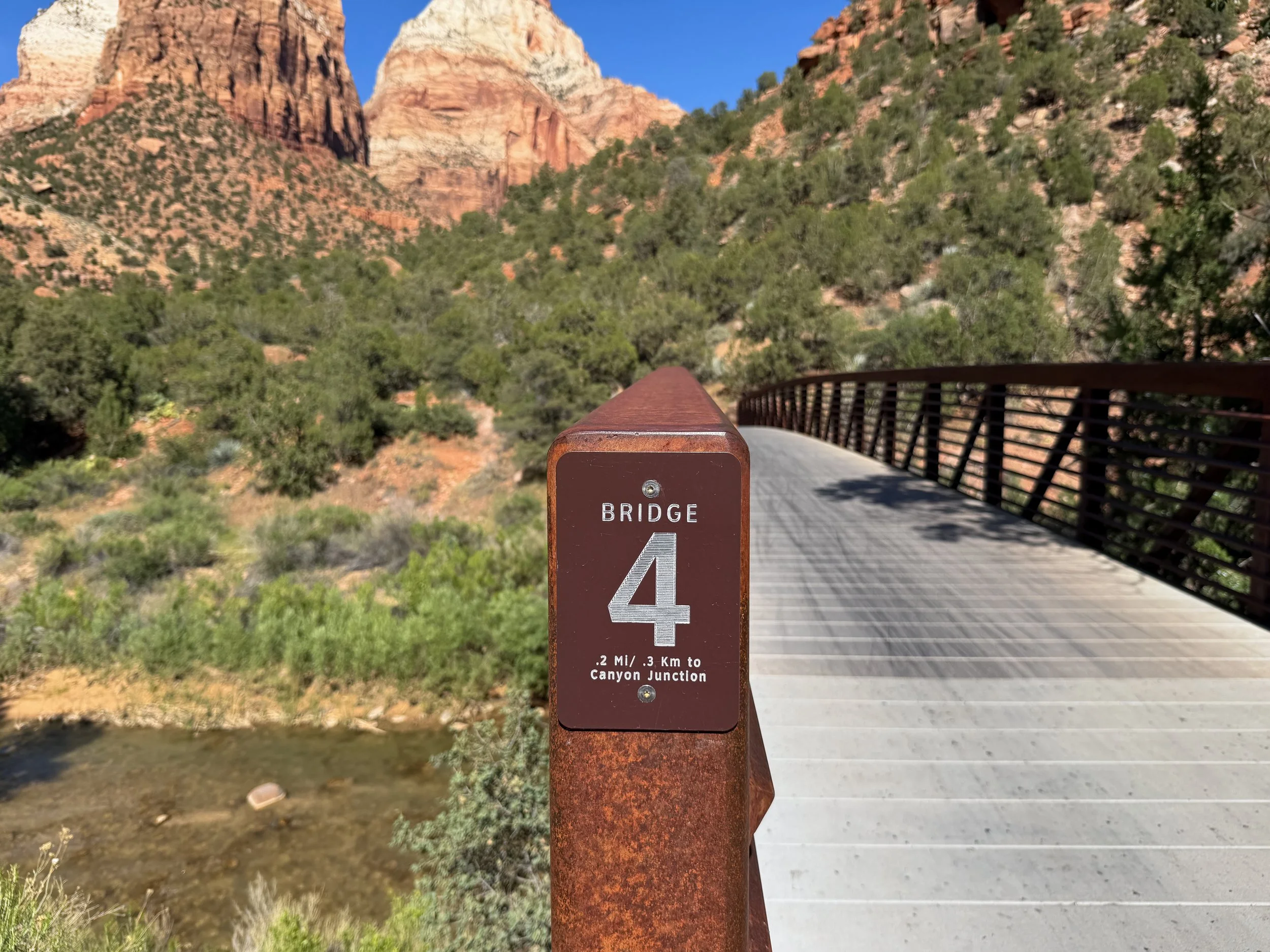 Parus Bike Trail Zion National Park Utah
