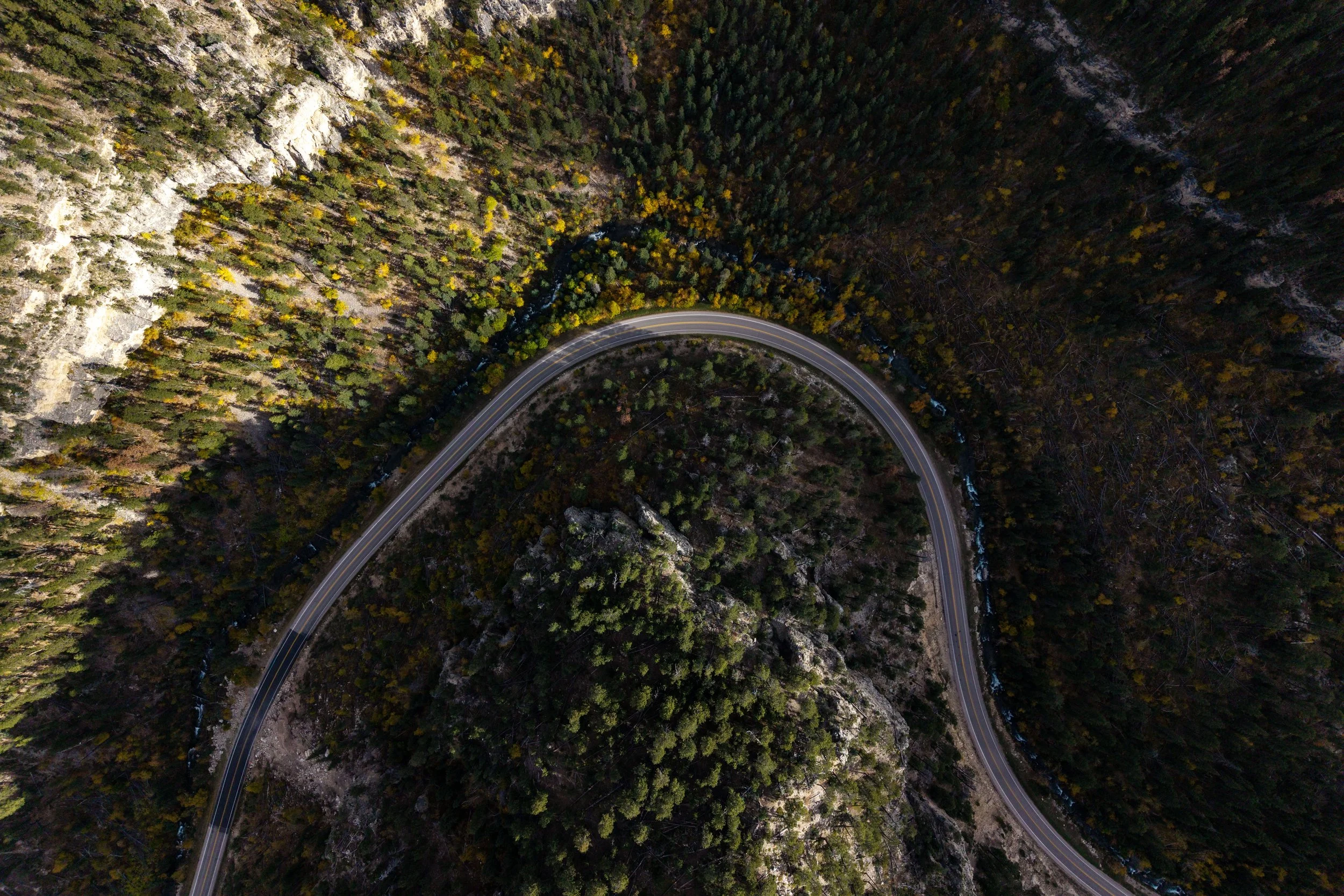 Spearfish Canyon Scenic Byway Black Hills South Dakota