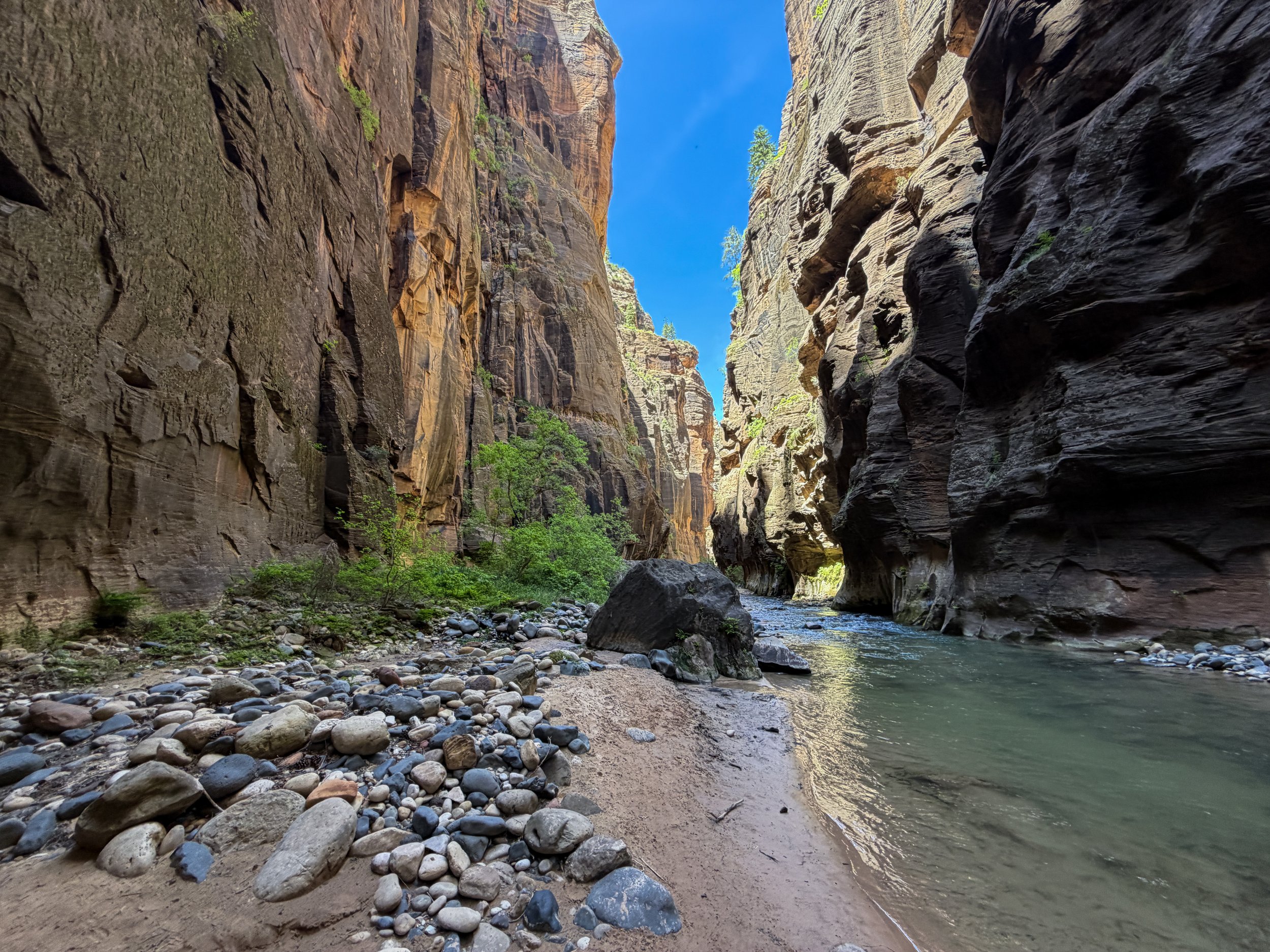 The Narrows Bottom-Up Hike to Big Springs Zion National Park Utah