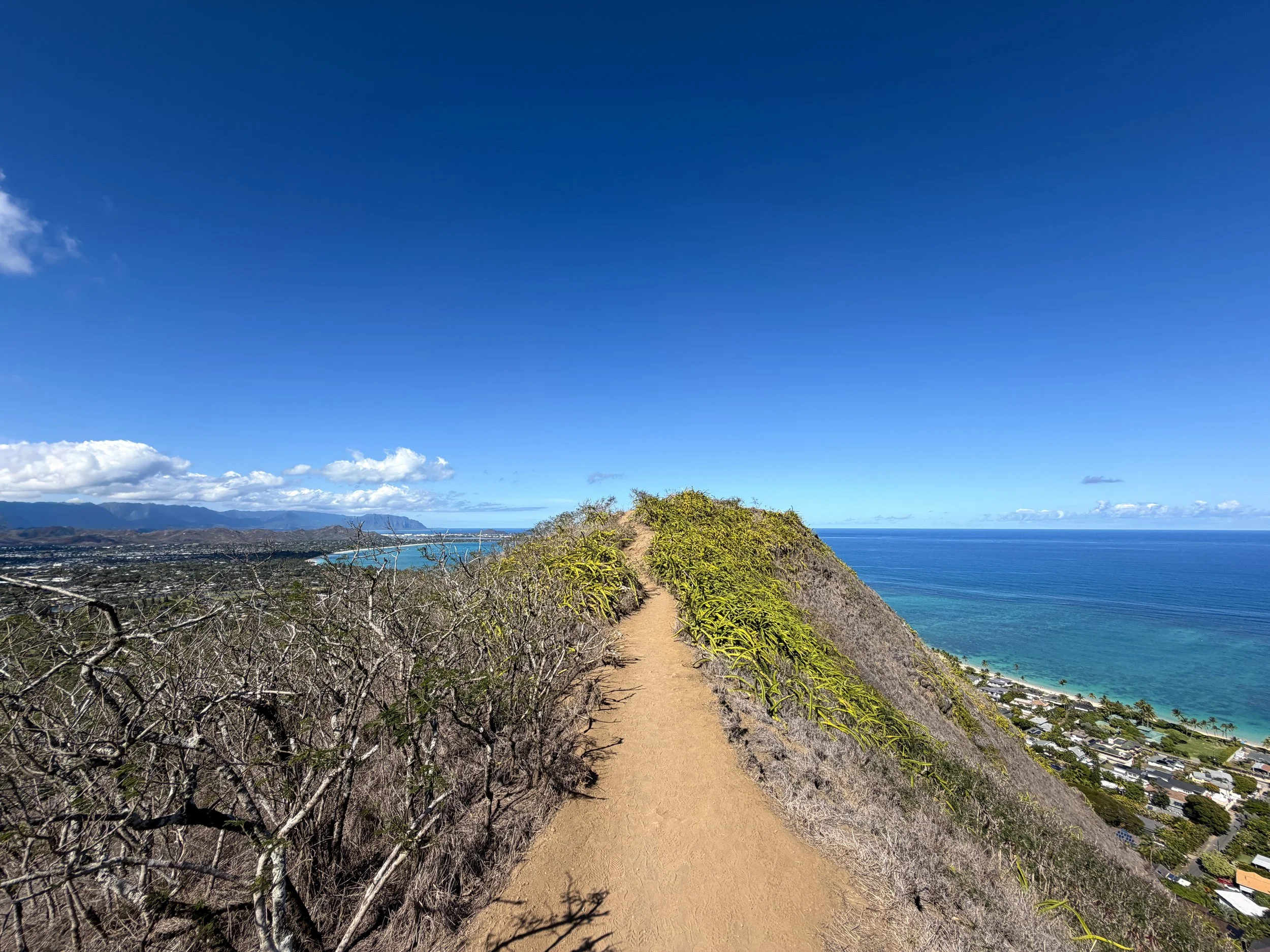 Lanikai Pillbox Trail Kaiwa Ridge Oahu Hawaii