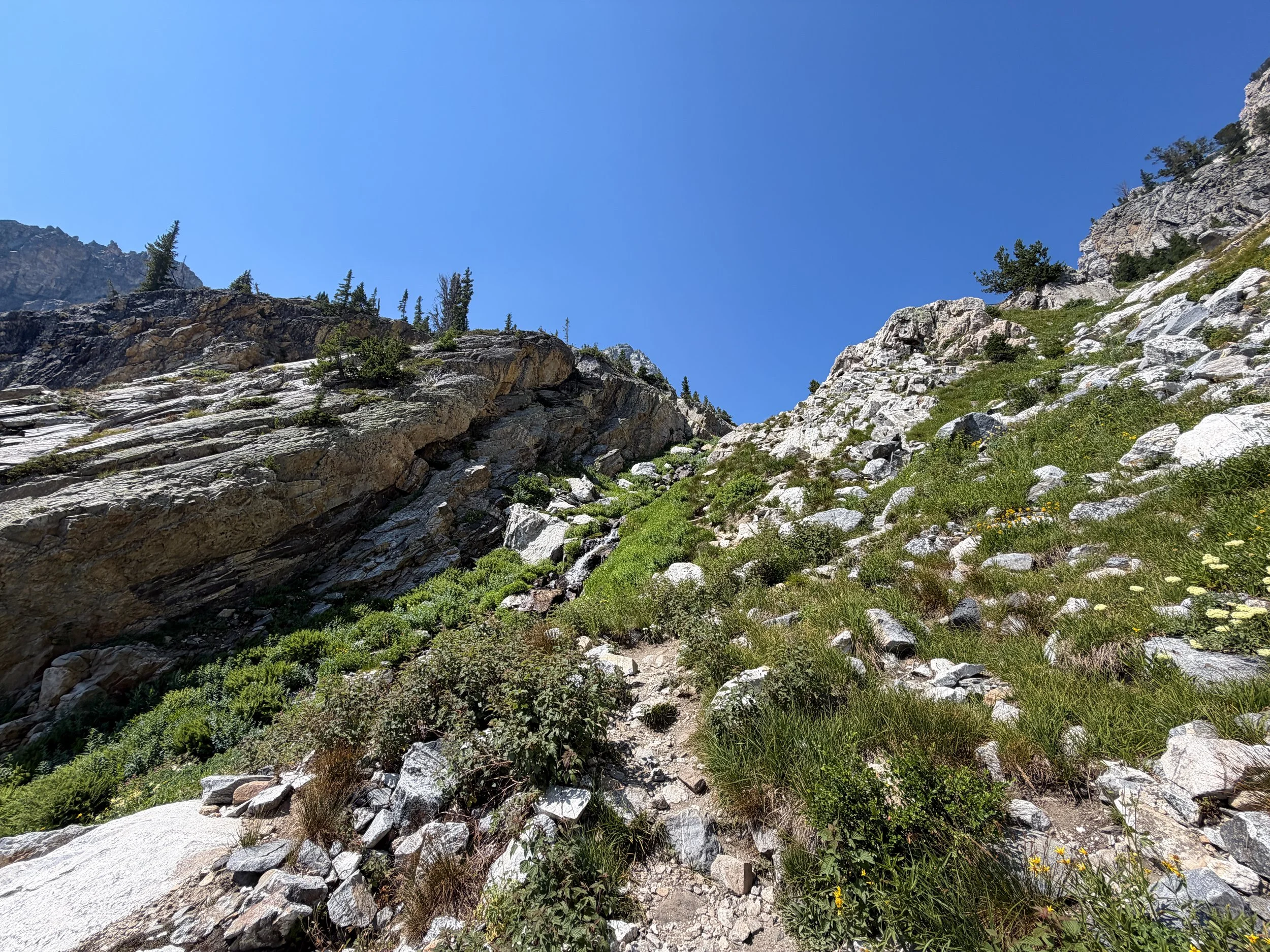 Lake of the Crags Trail Grand Teton National Park Wyoming