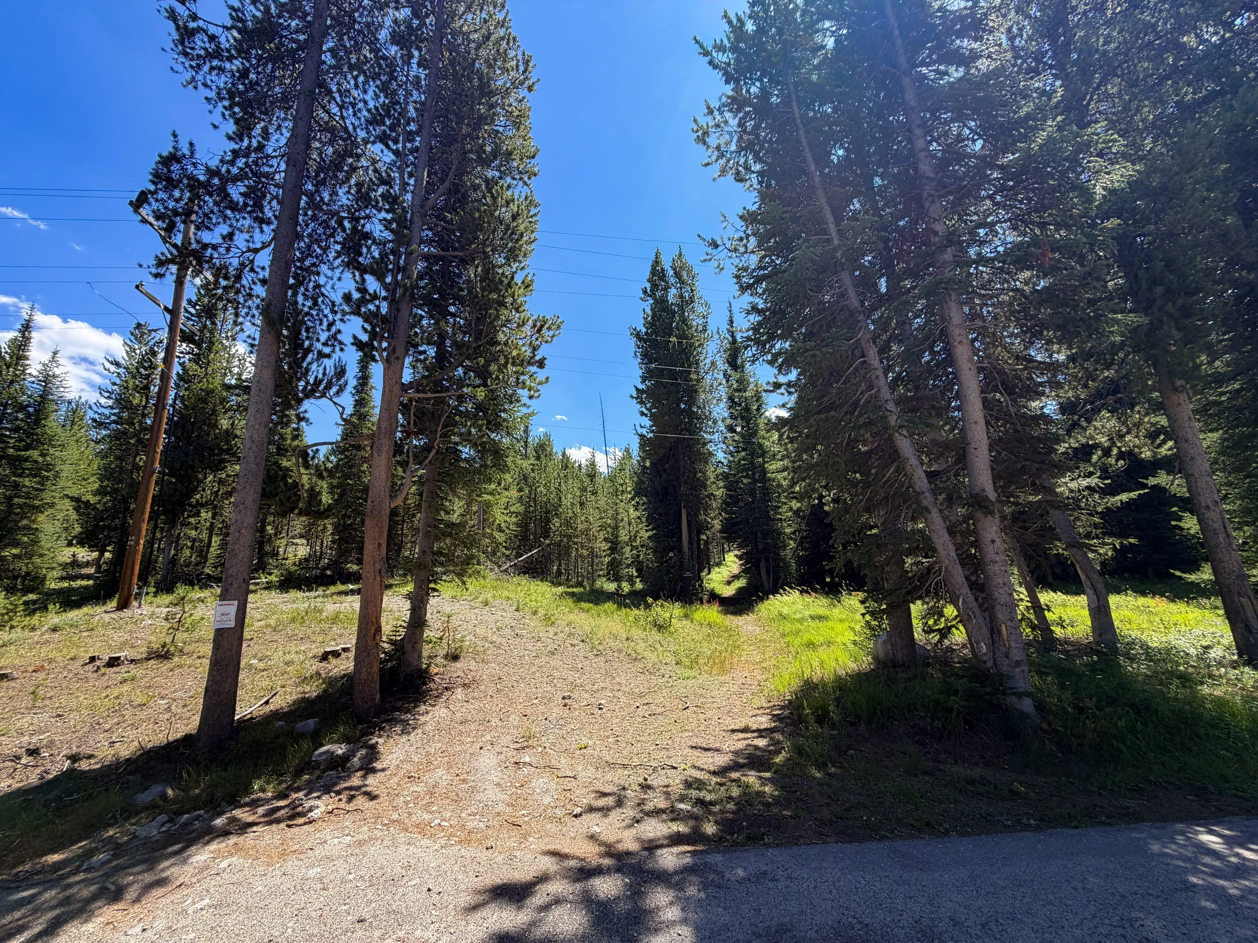Fern Cascade Loop Trailhead Yellowstone National Park Wyoming