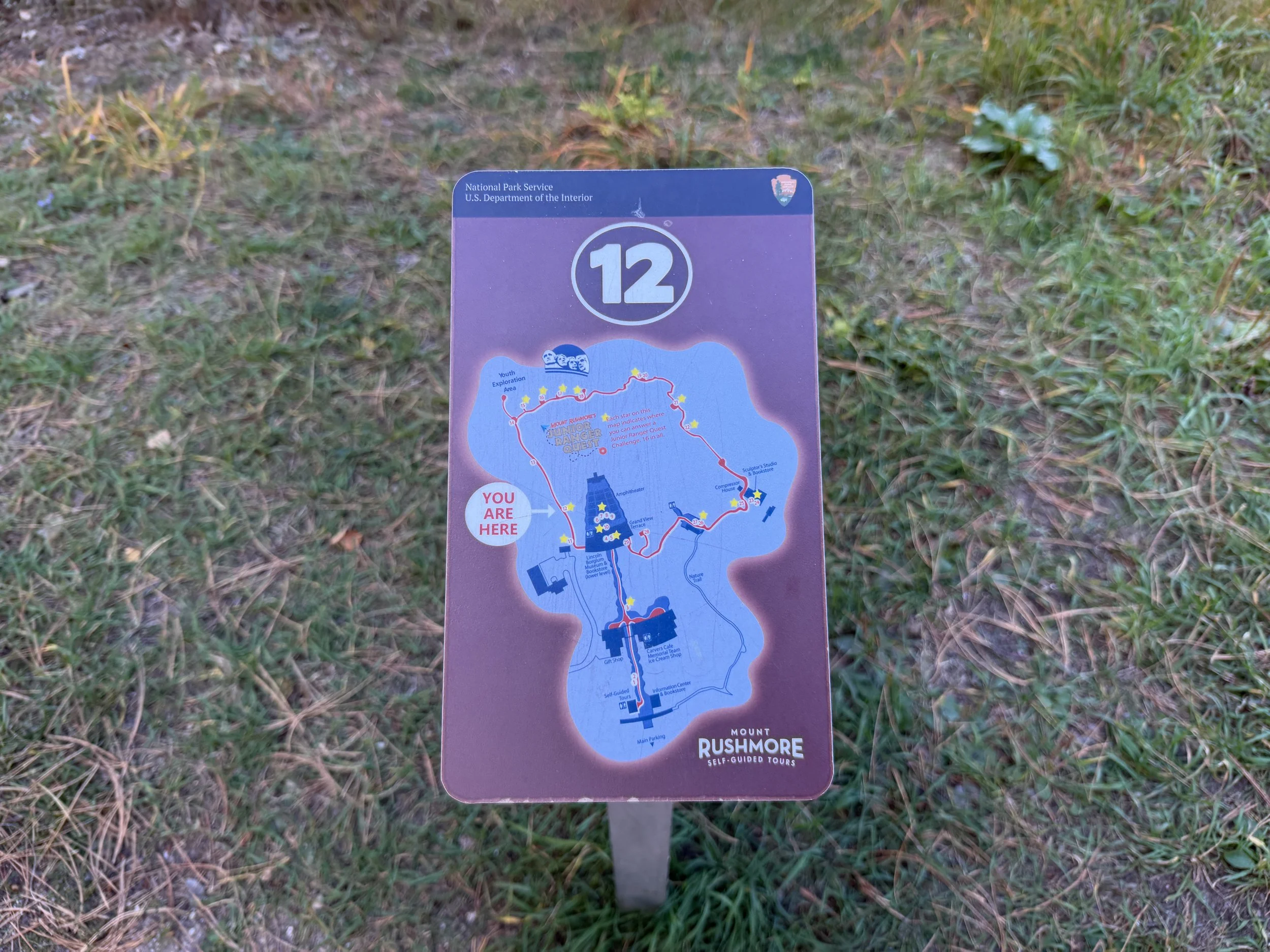 Presidential Trail Mount Rushmore National Memorial Black Hills South Dakota