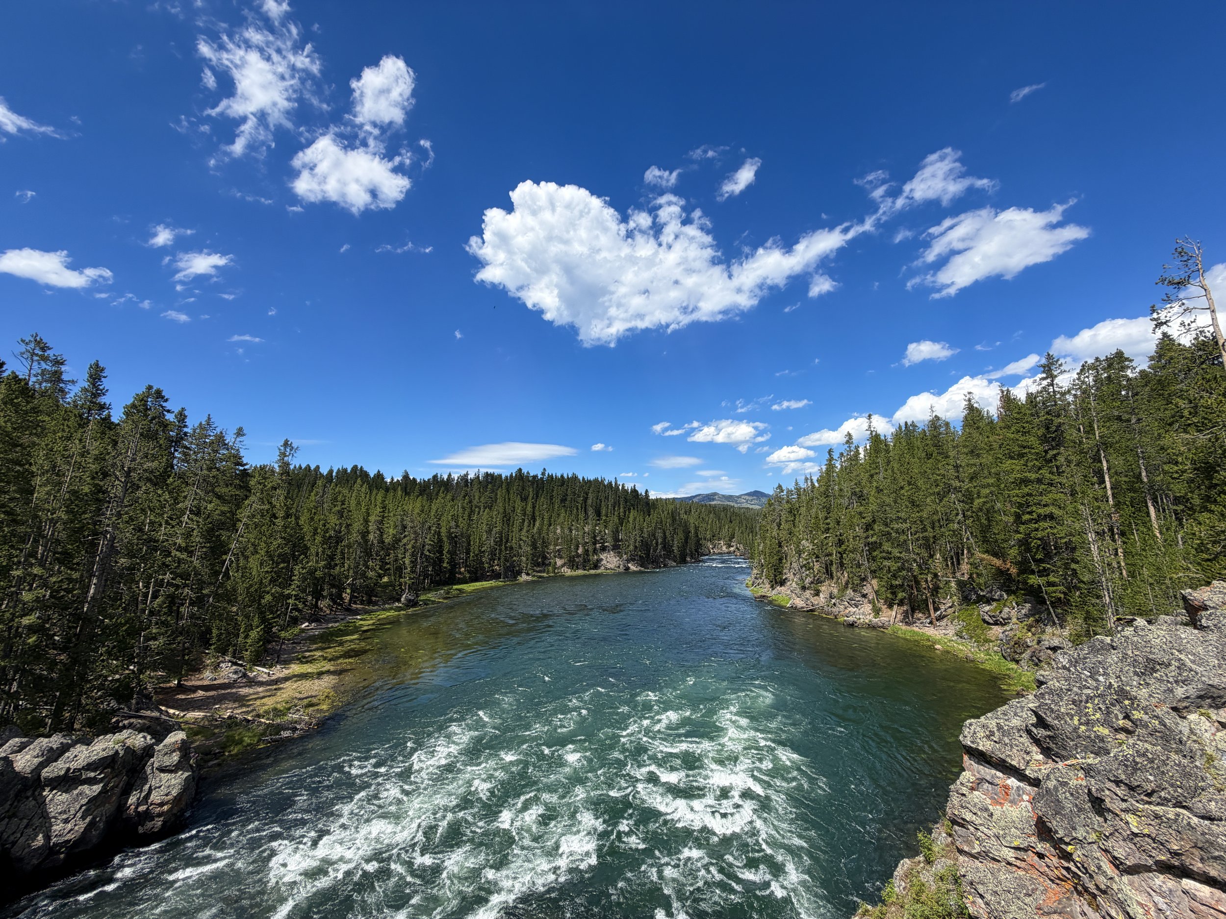 Chittenden Bridge Yellowstone National Park Wyoming