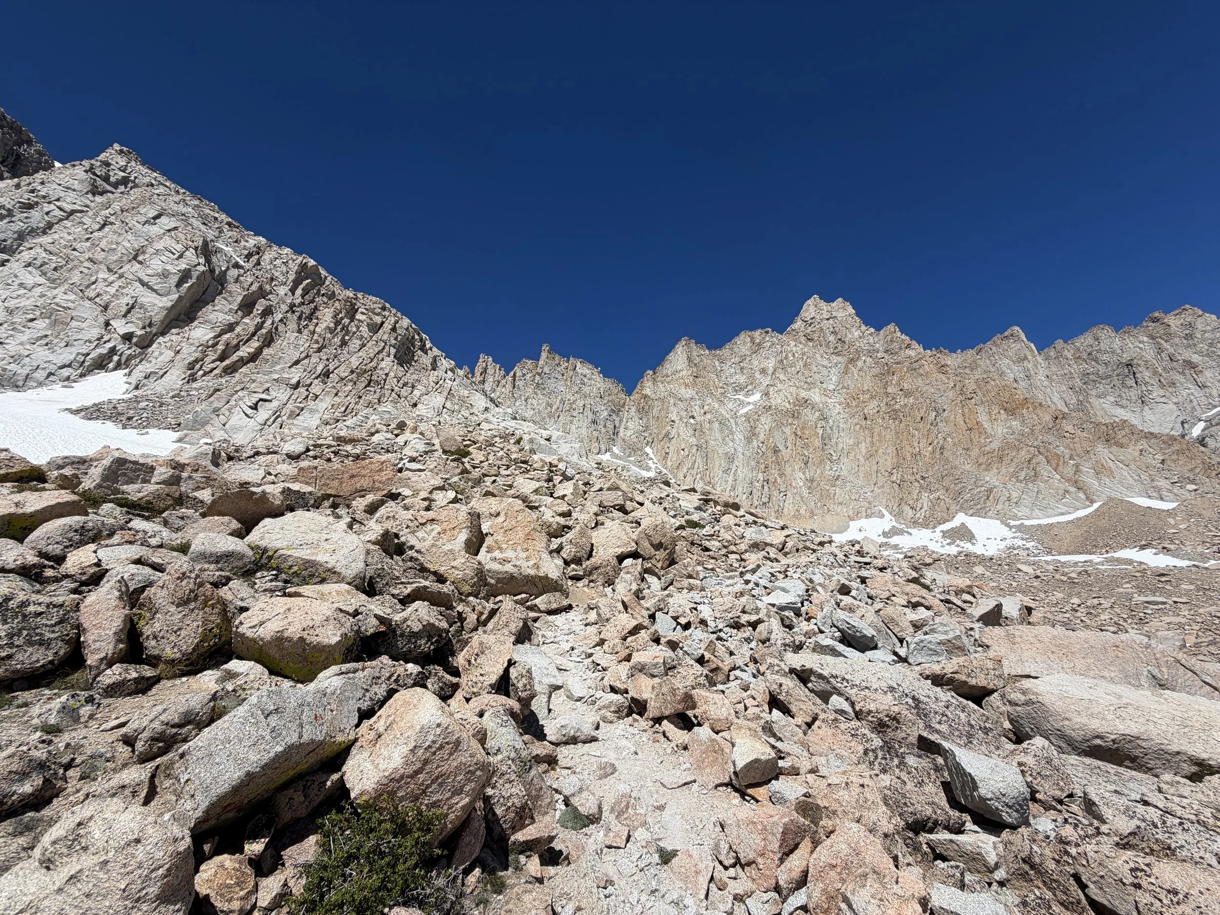 Mount Whitney Trail Switchbacks Lone Pine California
