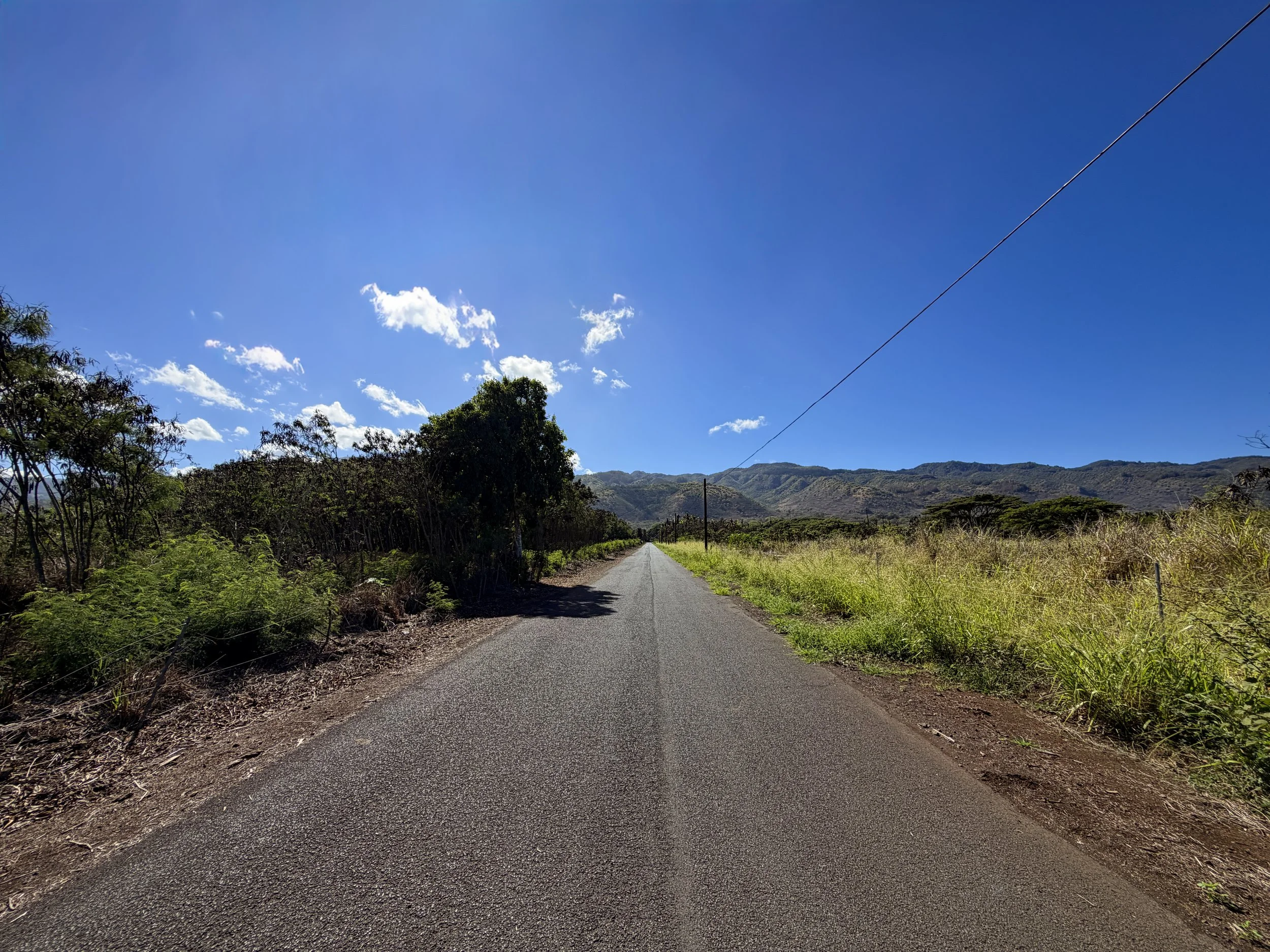 Mokuleia Forest Reserve Access Road Trail Oahu Hawaii
