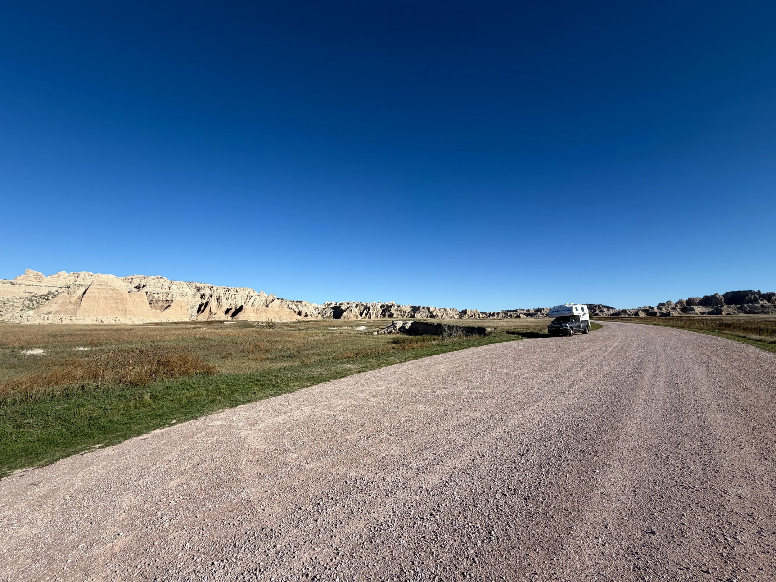 Medicine Root Loop Trailhead Parking Badlands National Park South Dakota