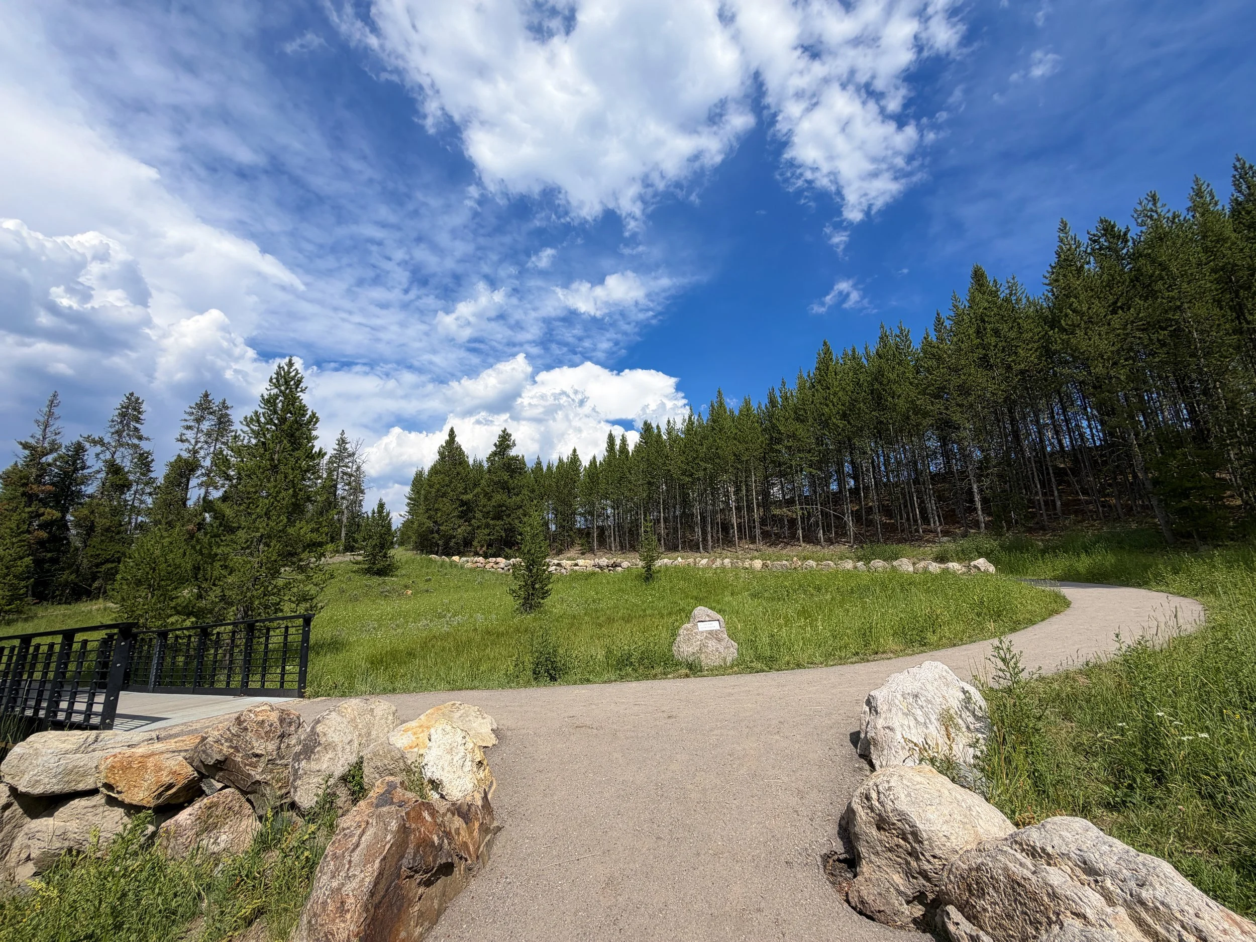 South Rim Trail Yellowstone National Park Wyoming