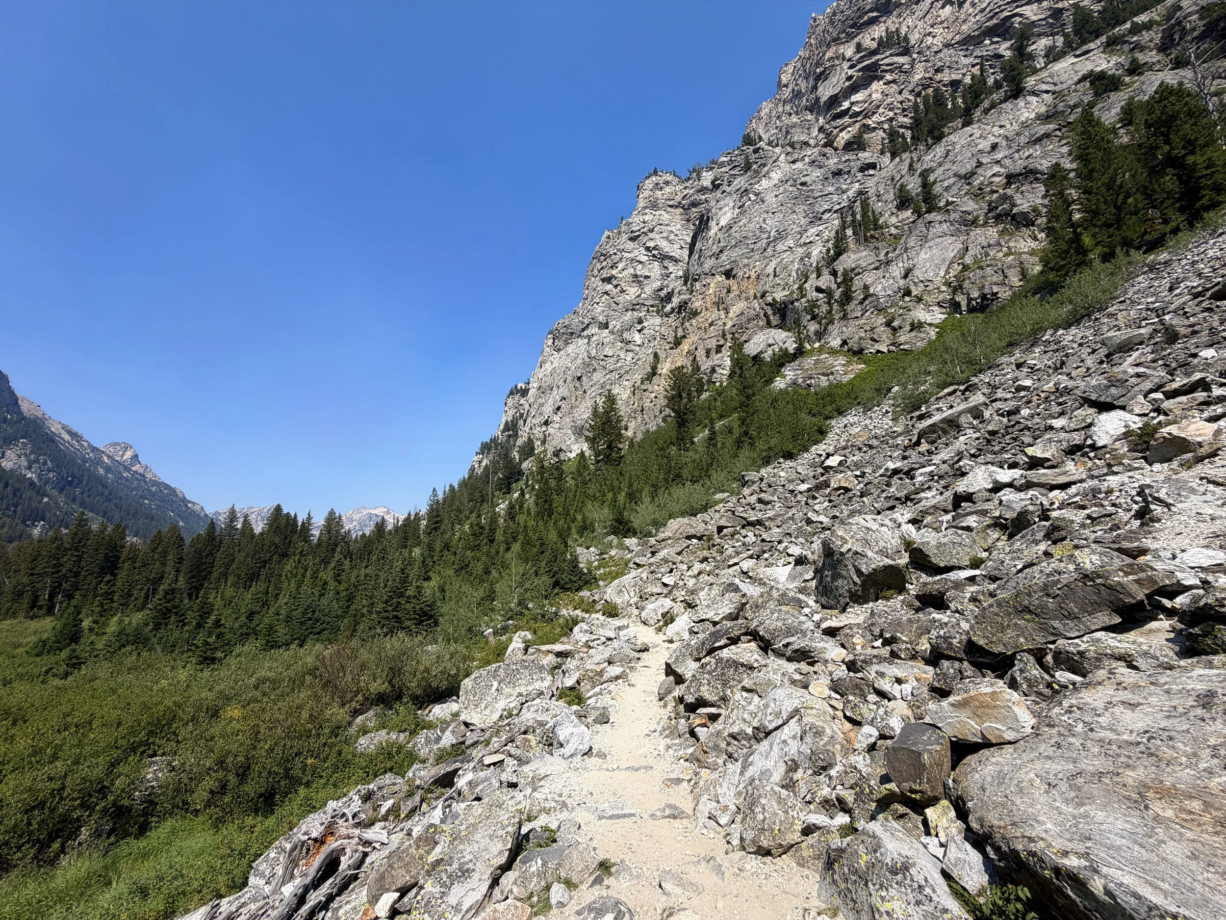 Cascade Canyon Trail via Inspiration Point Grand Teton National Park Wyoming