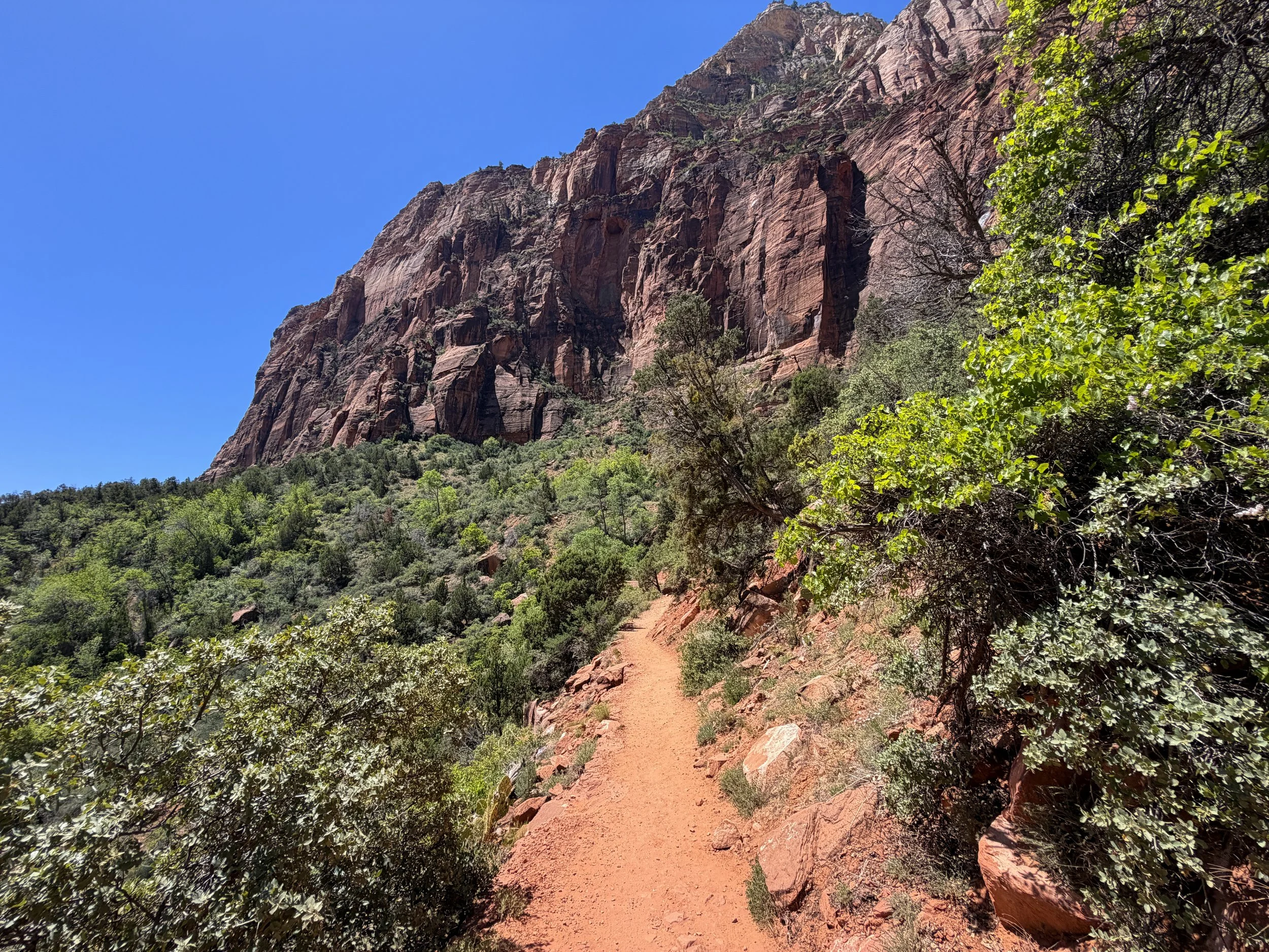 Middle Emerald Pool Hike Zion National Park Utah