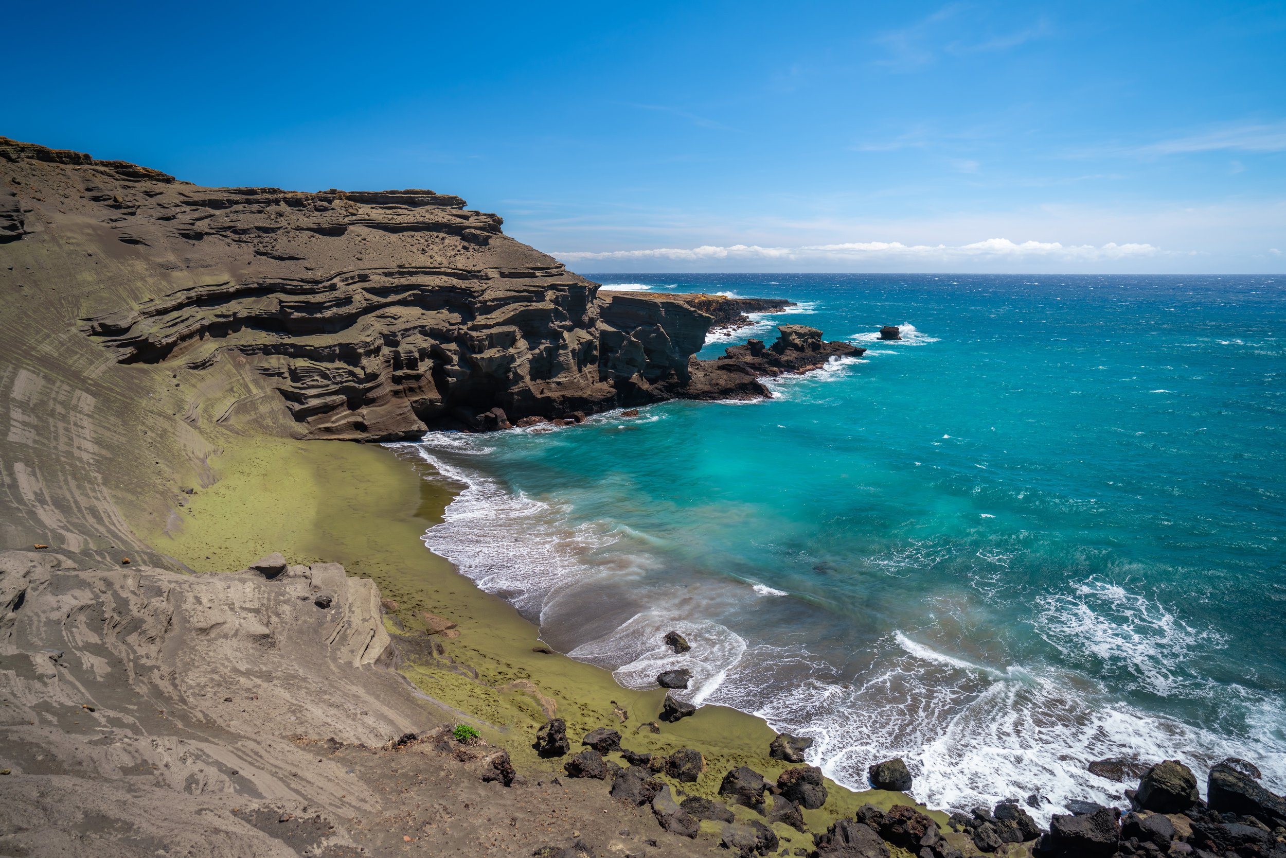 Papakōlea Green Sand Beach