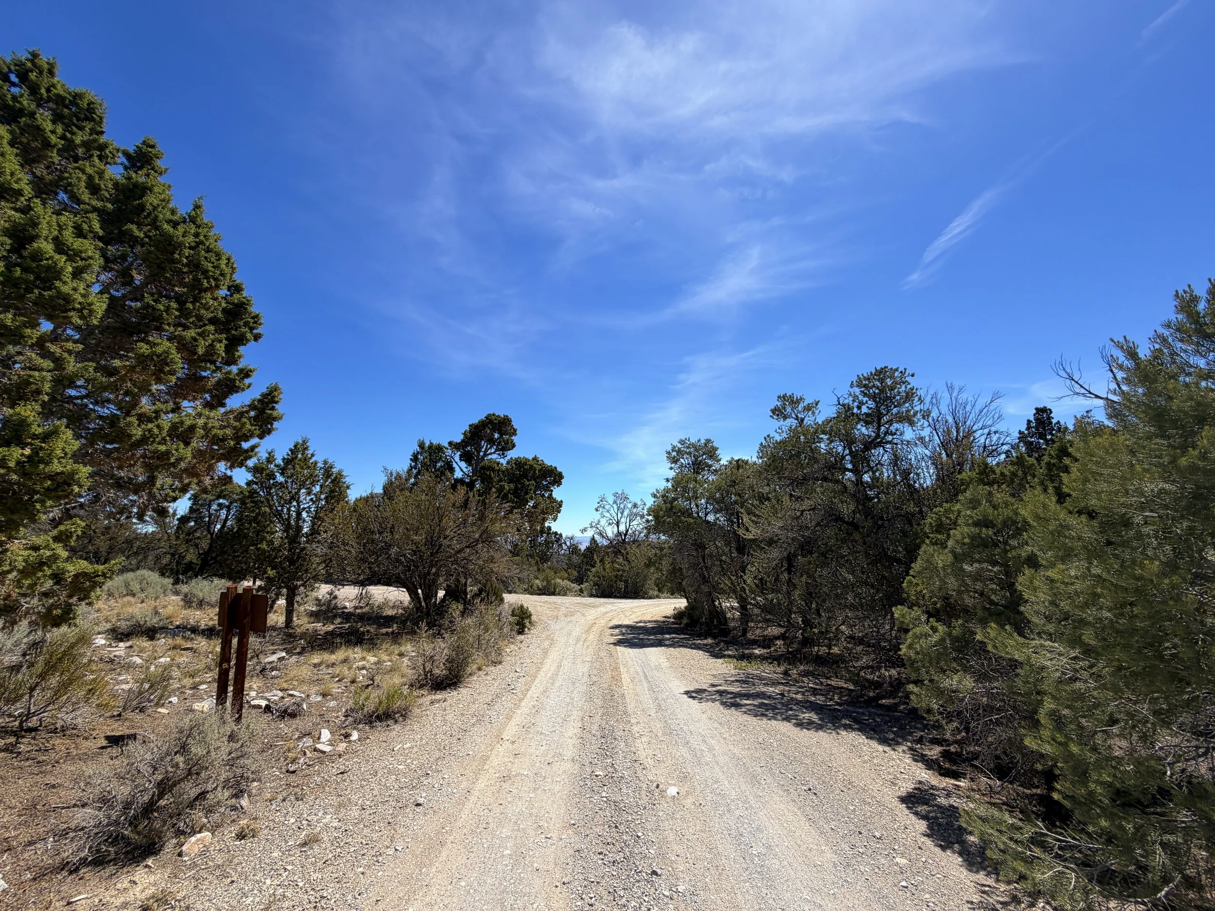 Grey Cliffs Campground Pole Canyon Trail Great Basin National Park Nevada
